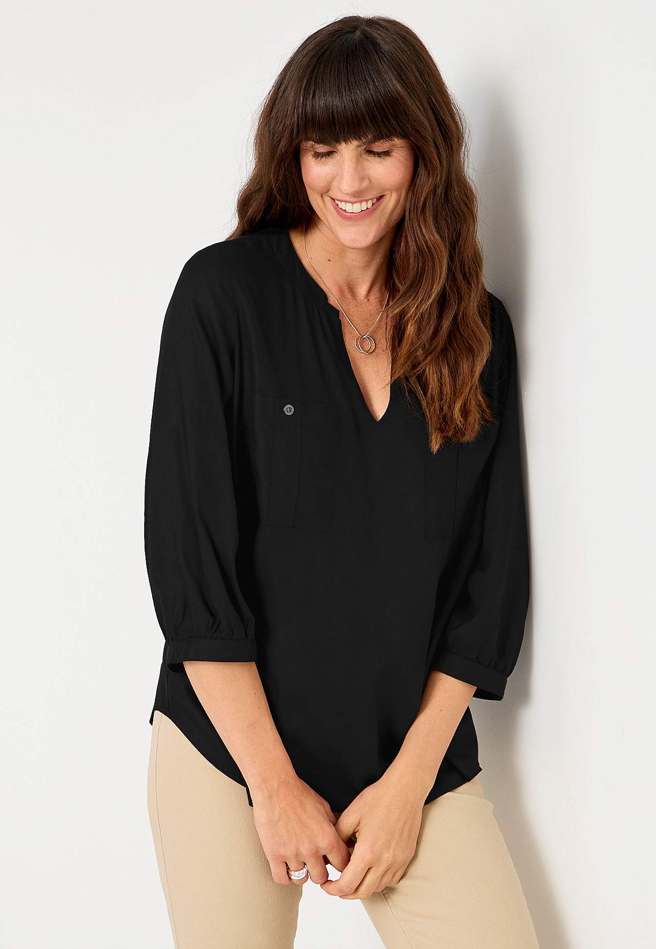 Blouse with pockets Marlene