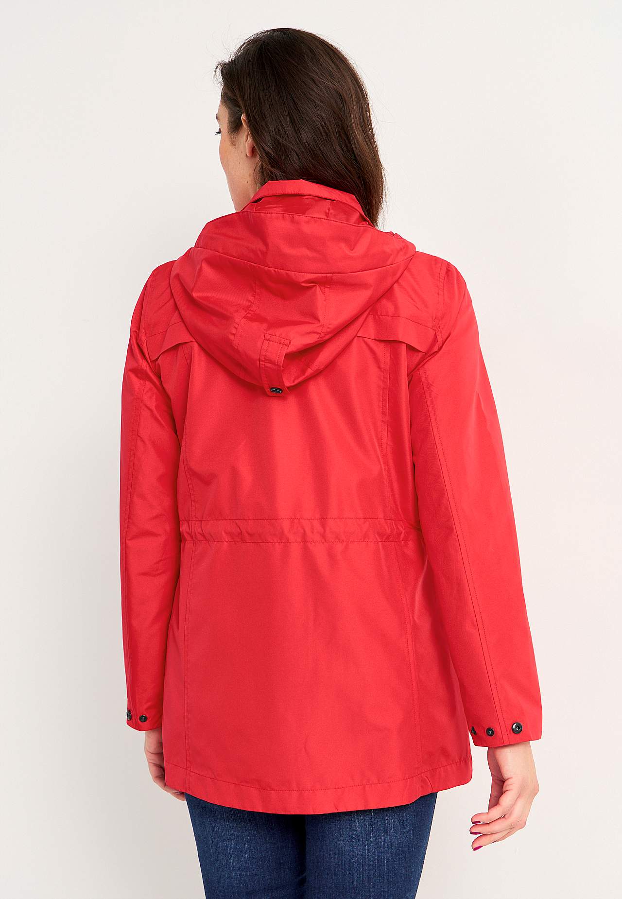 Windproof jacket with hood