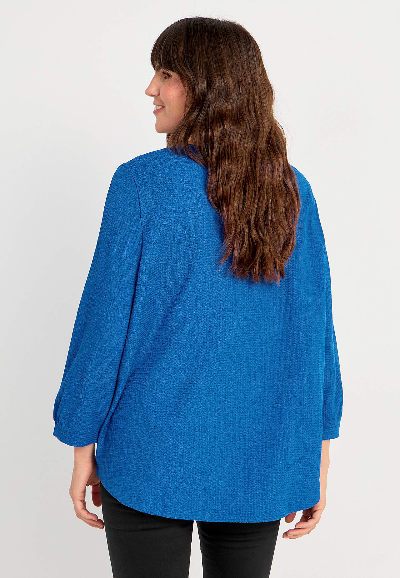 Jersey tuniq with 3/4 sleeve