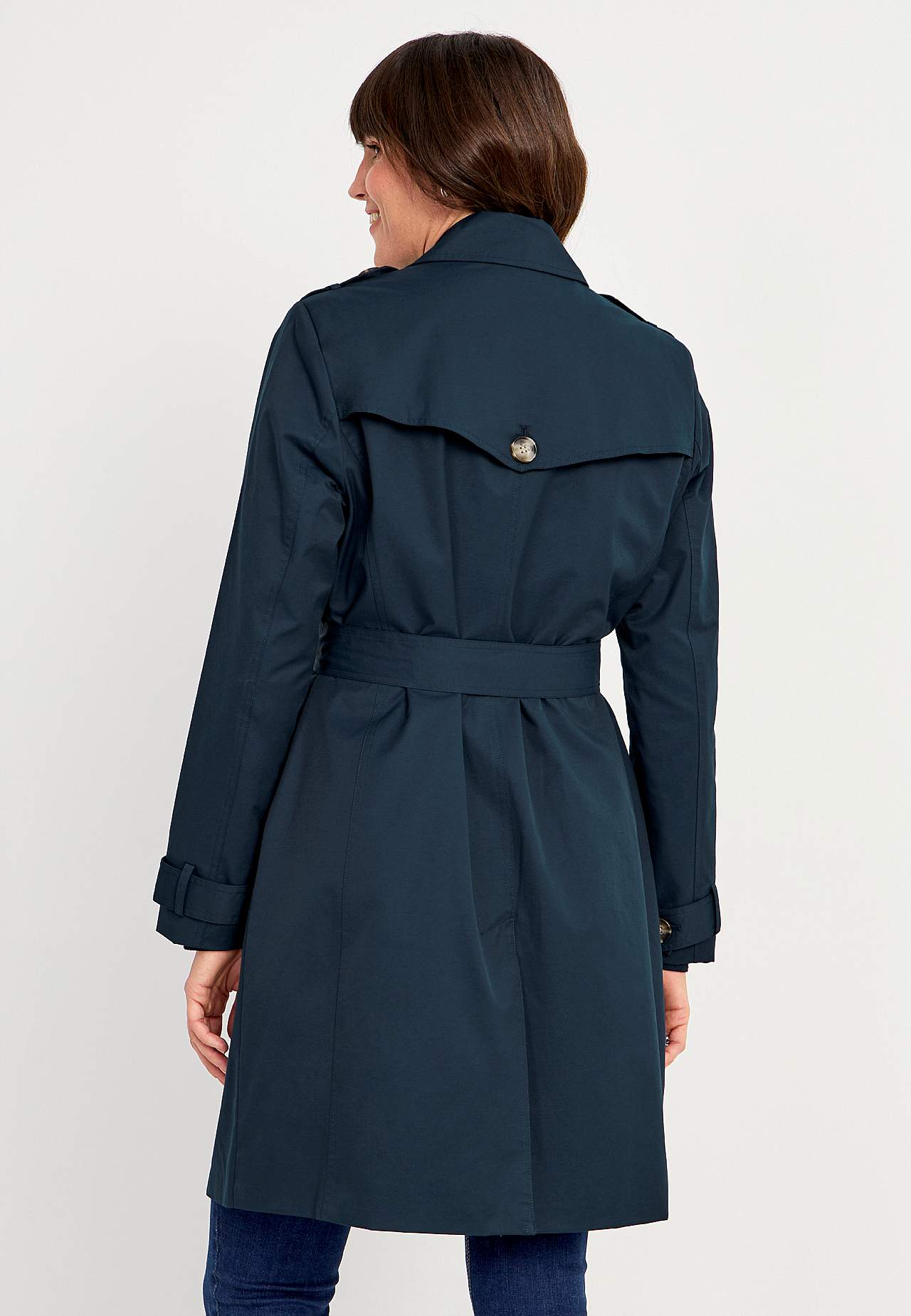 Single-breasted trenchcoat