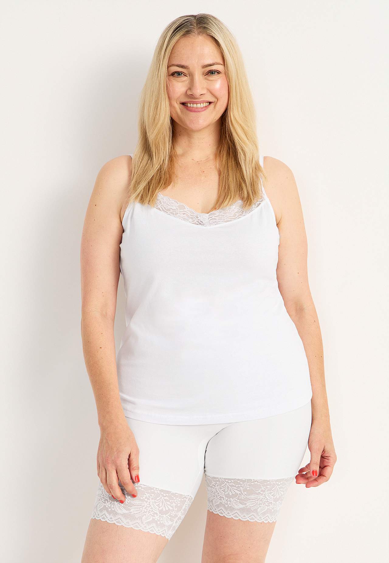 Tanktop i bomuld