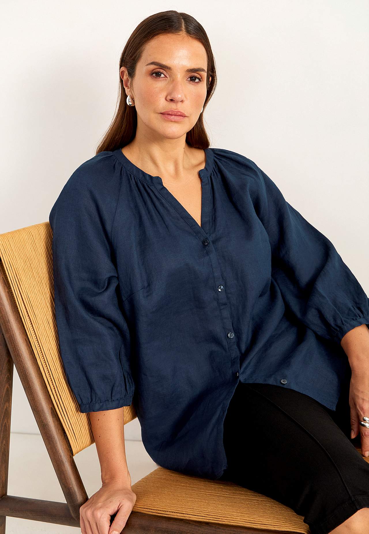 Linen Premium blouse