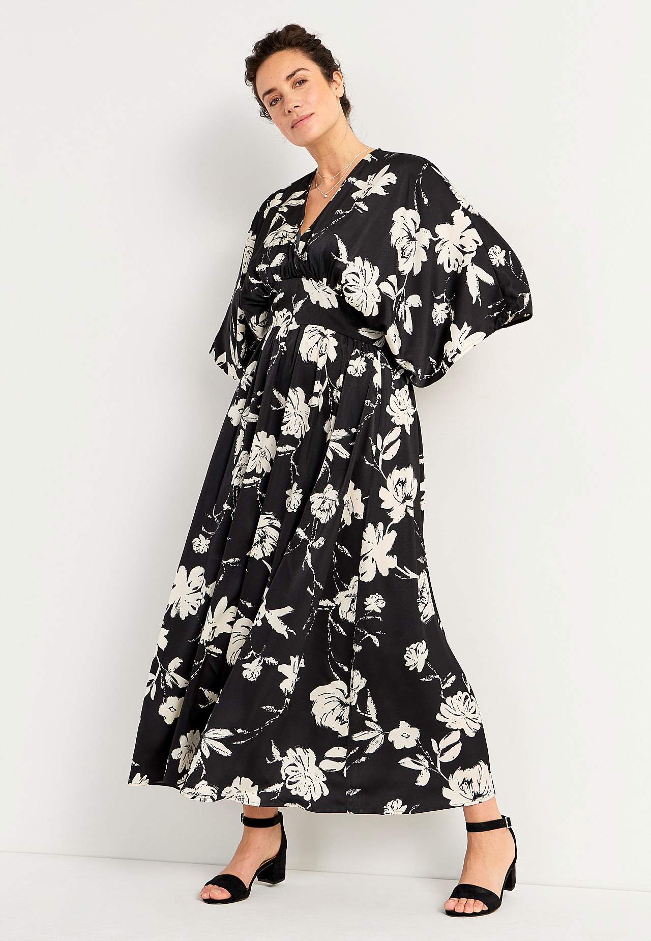 Floral maxi dress