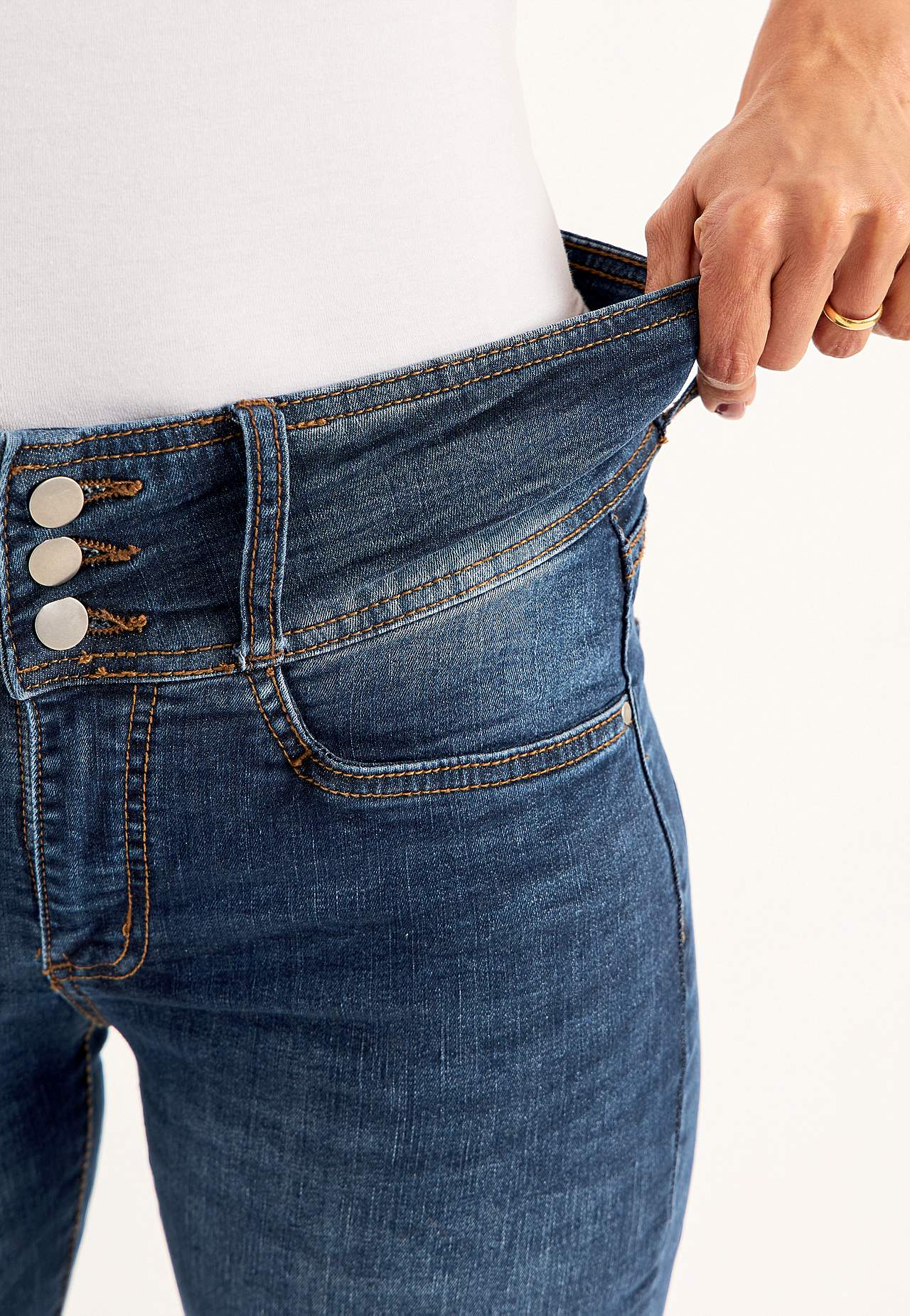 Boot cut jeans with high waist Jennifer