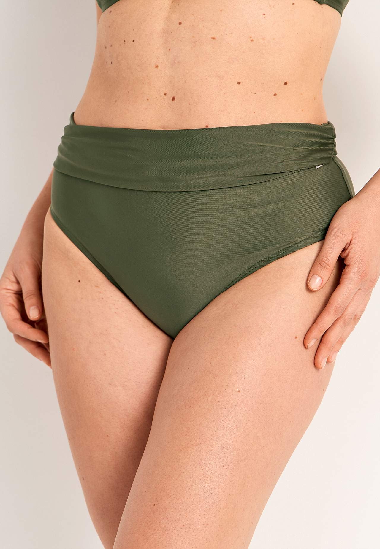 Bikini panty with foldable edge at the waist Amalfi