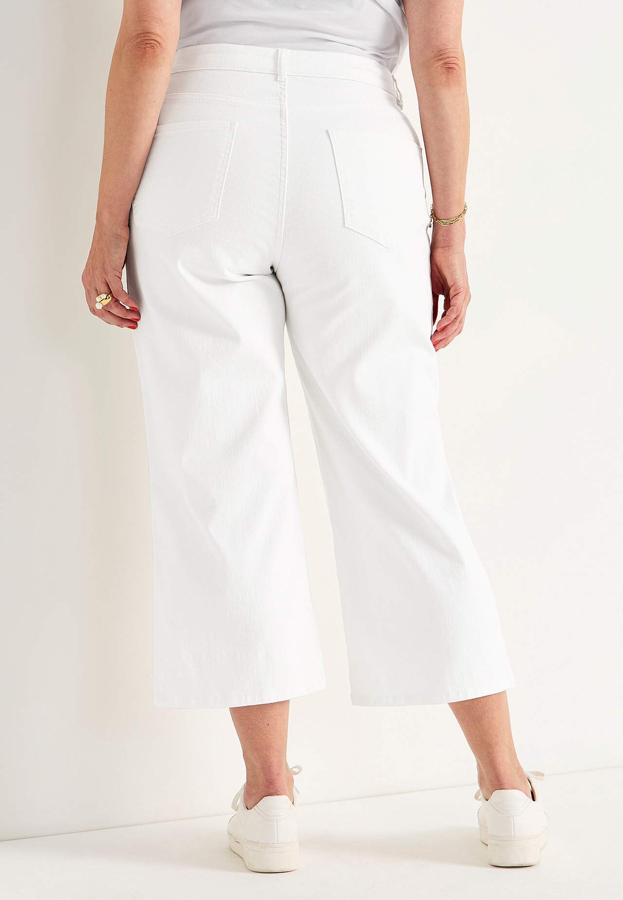 Stretchy ankle jeans