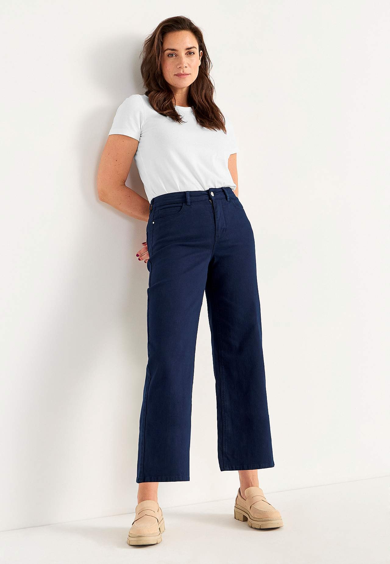 Stretchy ankle jeans