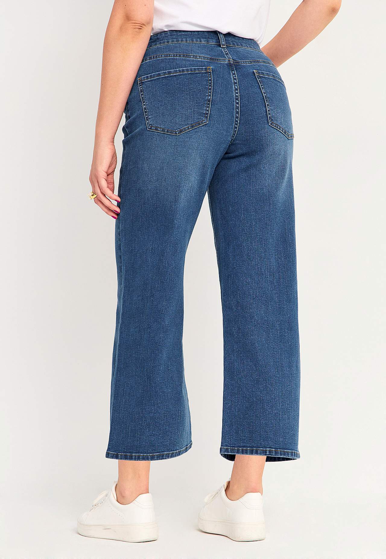 Stretchy ankle jeans
