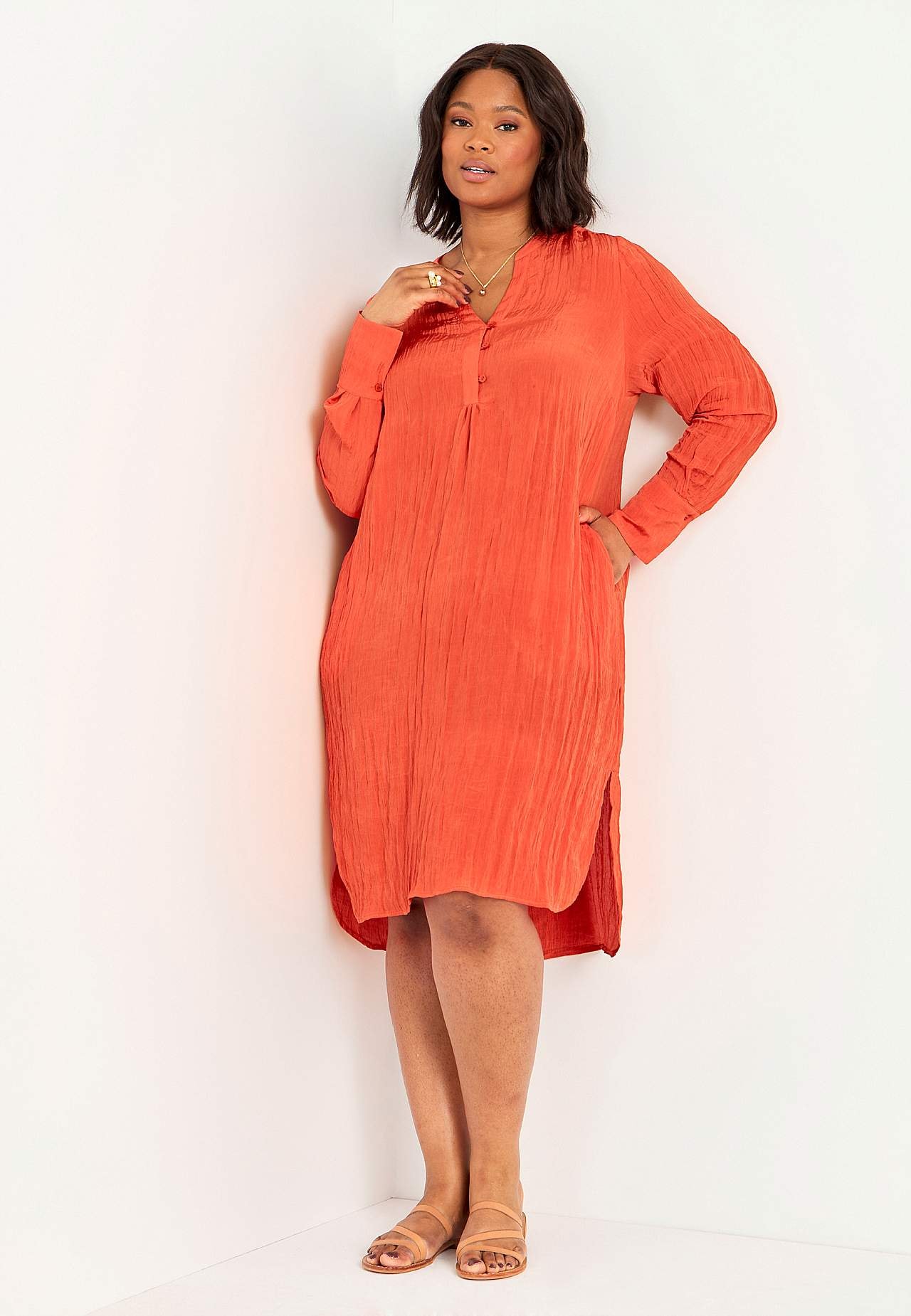 Long-sleeved dress Corfu