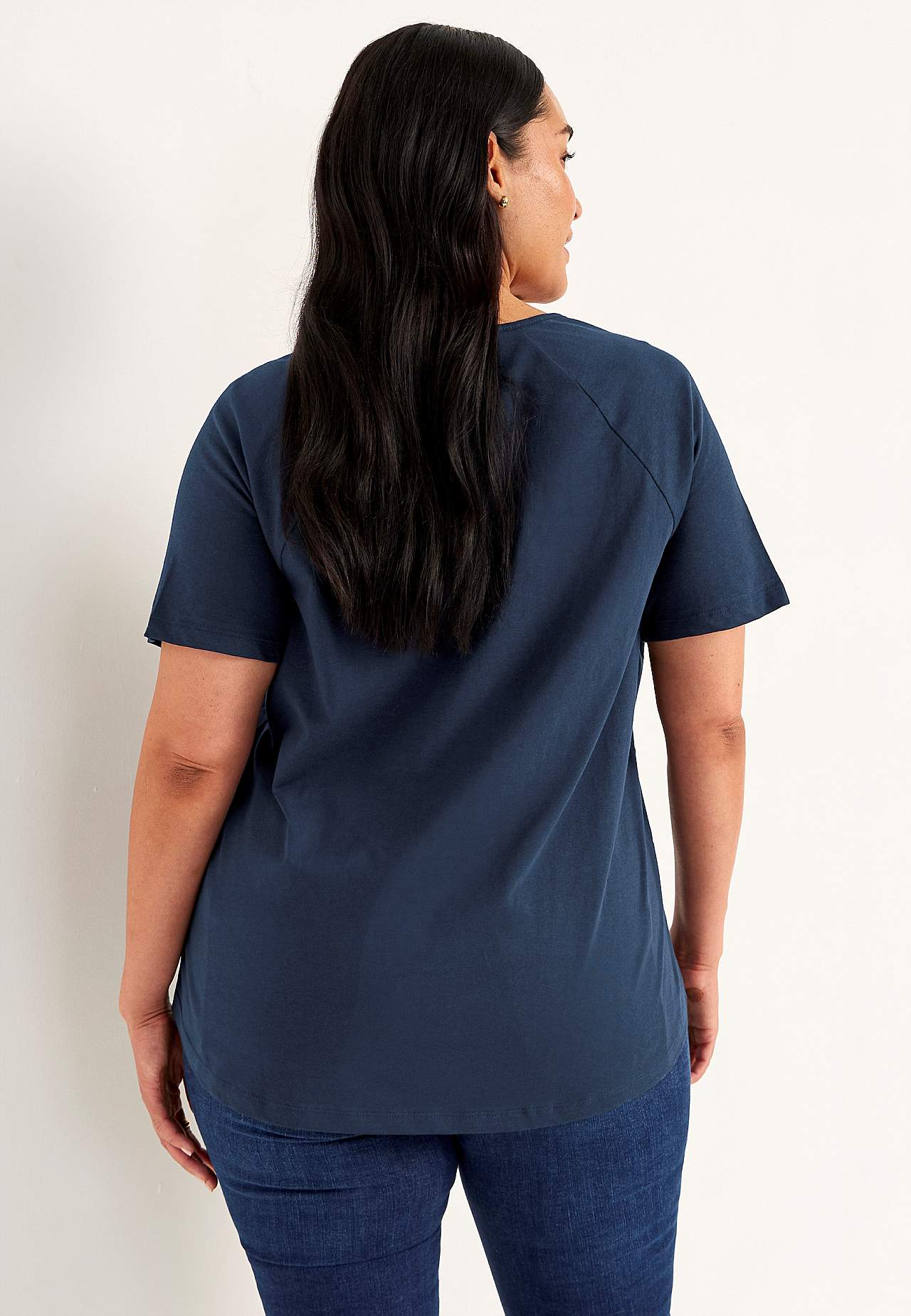 Jersey top with raglan sleeve Alex 2-pack