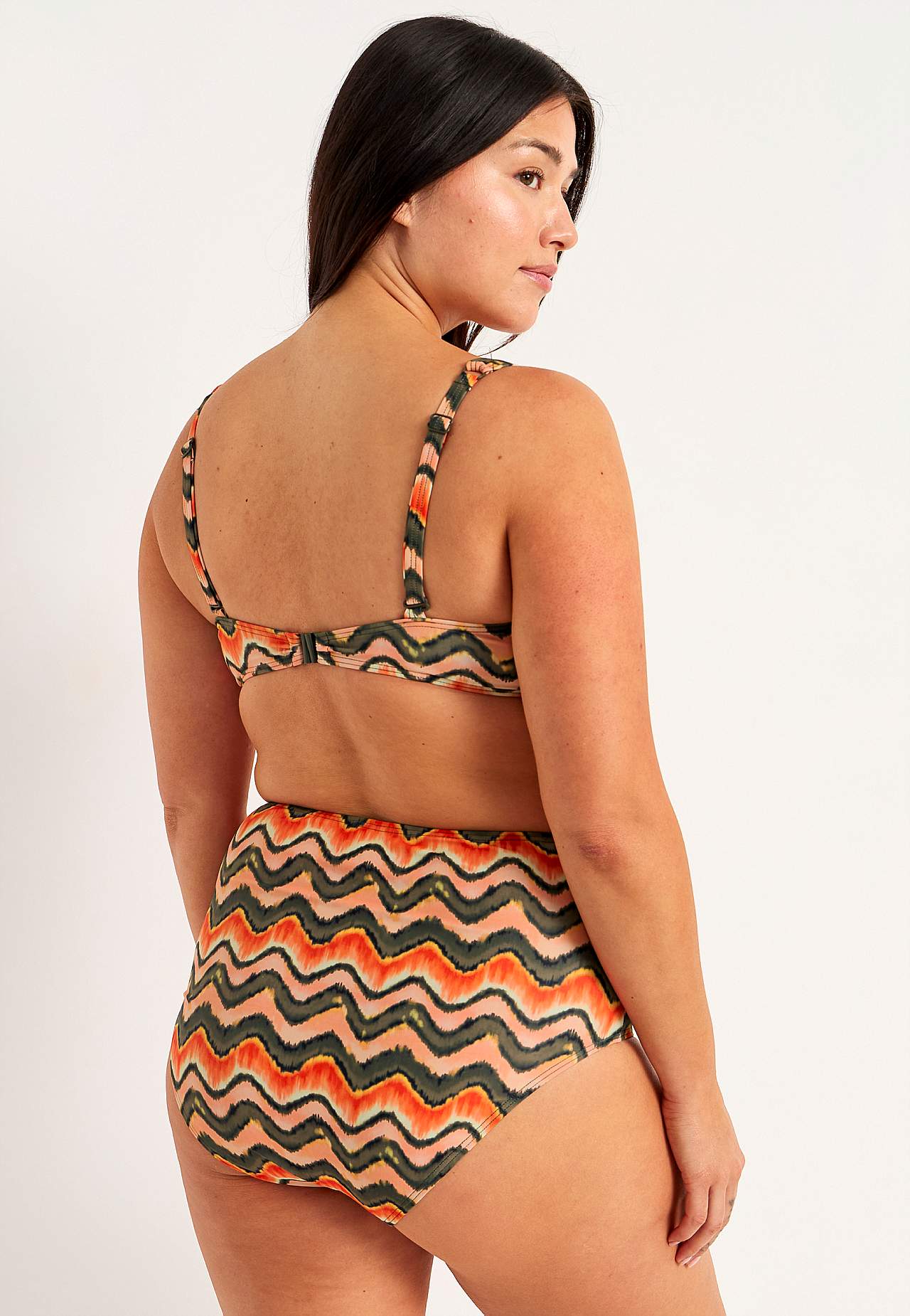Patterned bikini bra Brighton