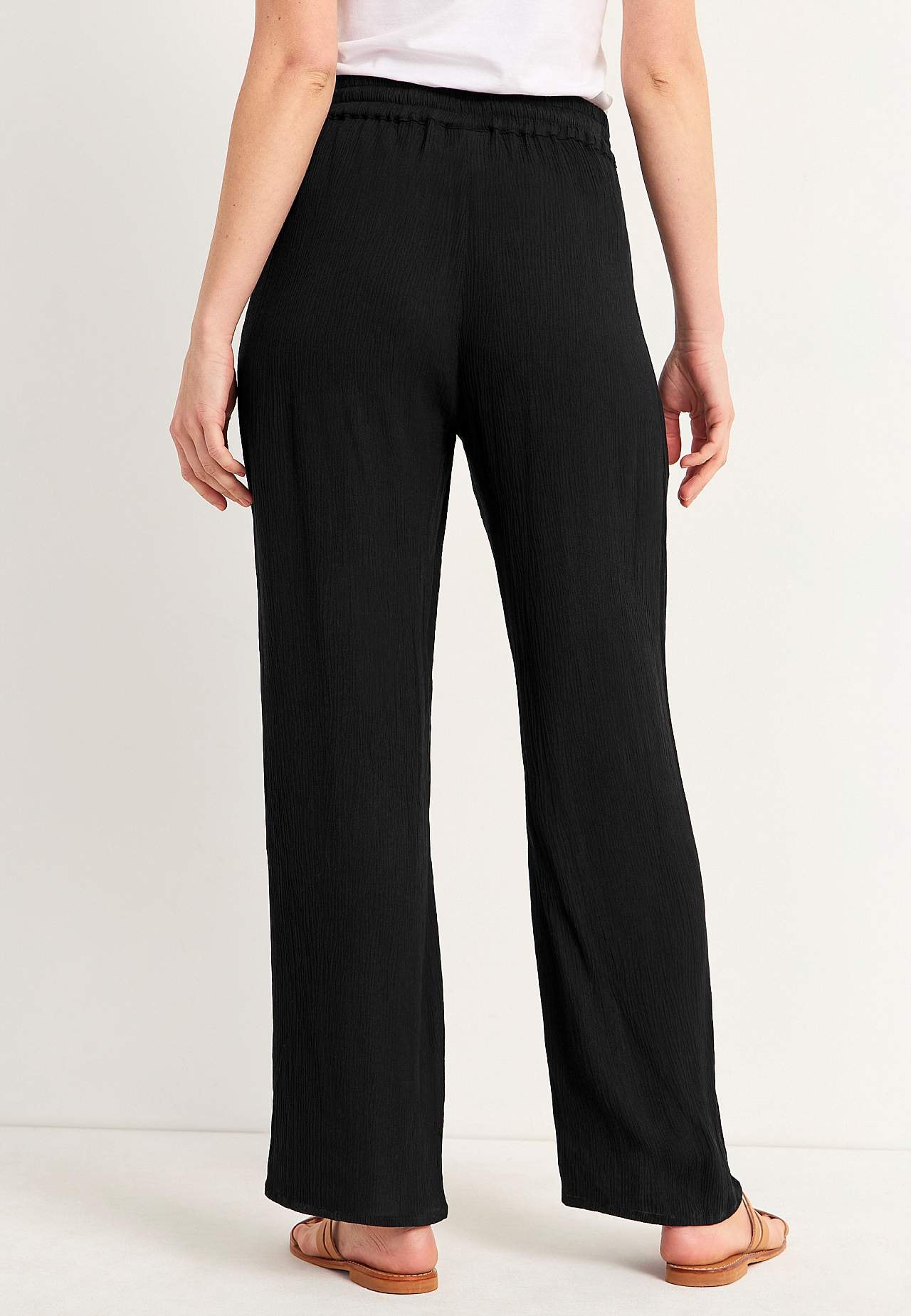 Crepe trousers
