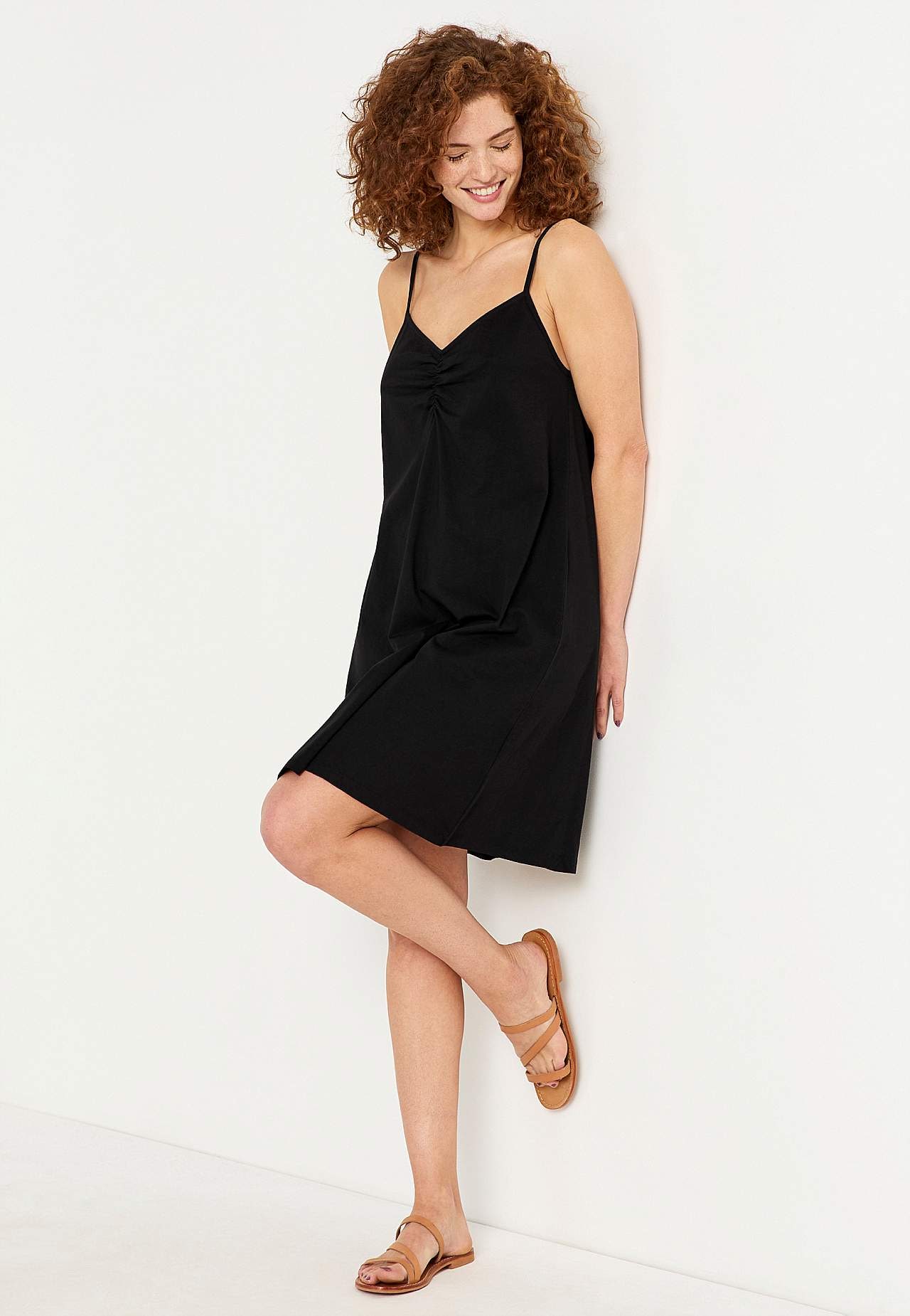 Beach dress in tricot