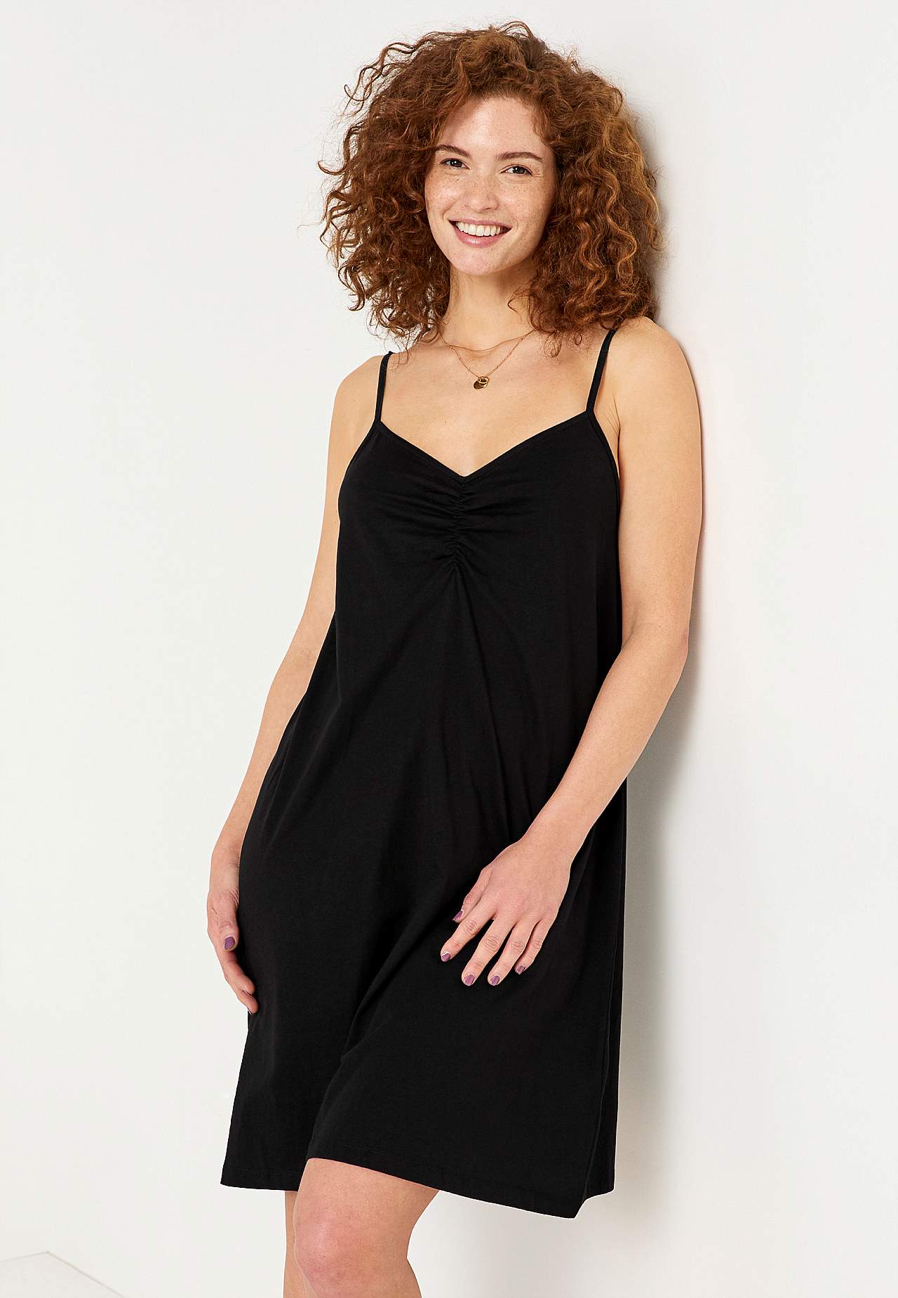 Beach dress in tricot