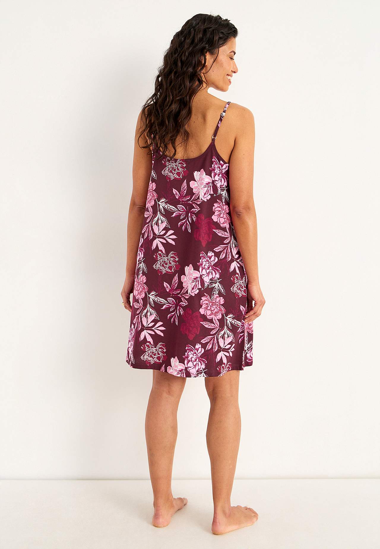 Beach dress in tricot