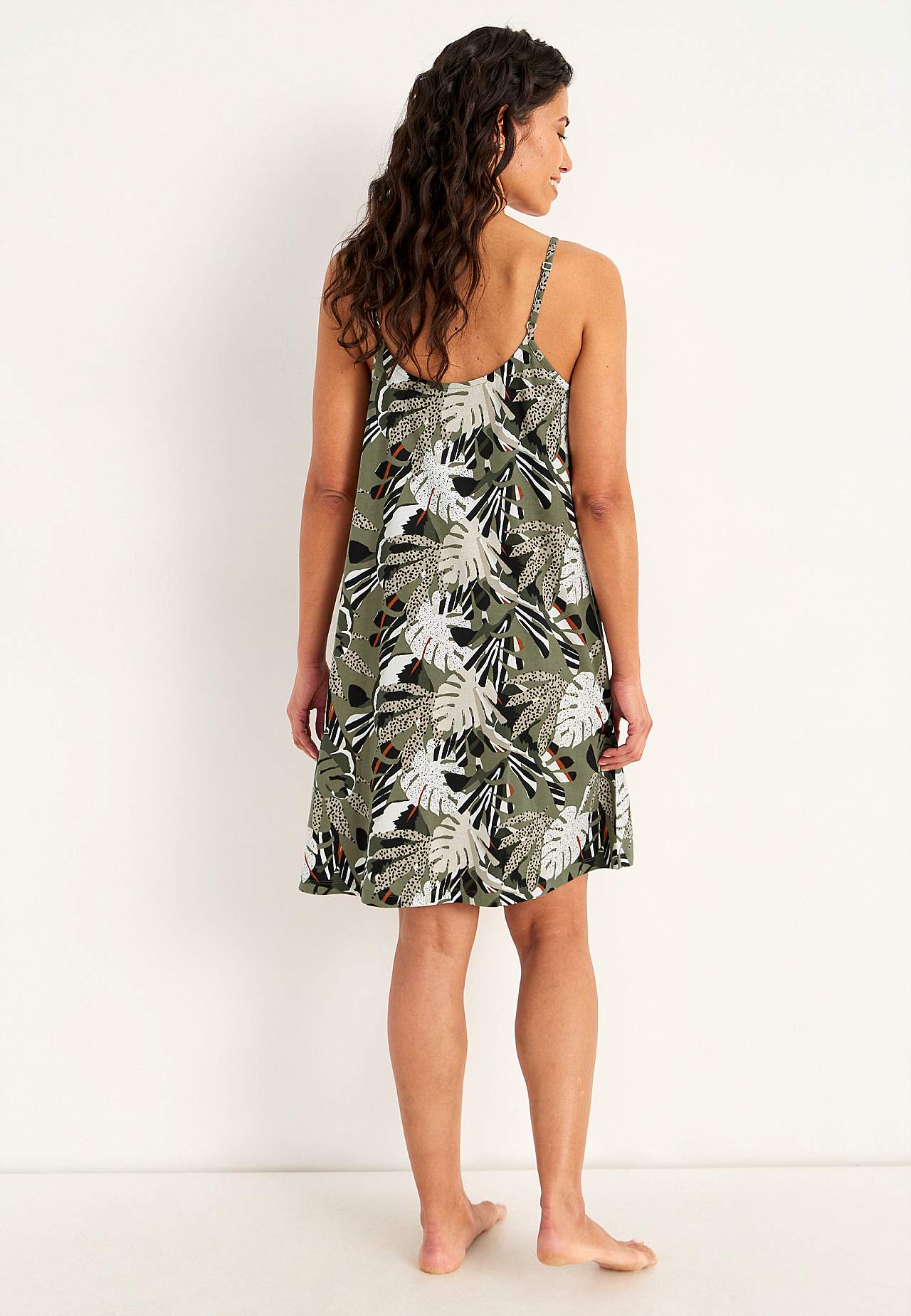 Beach dress in tricot