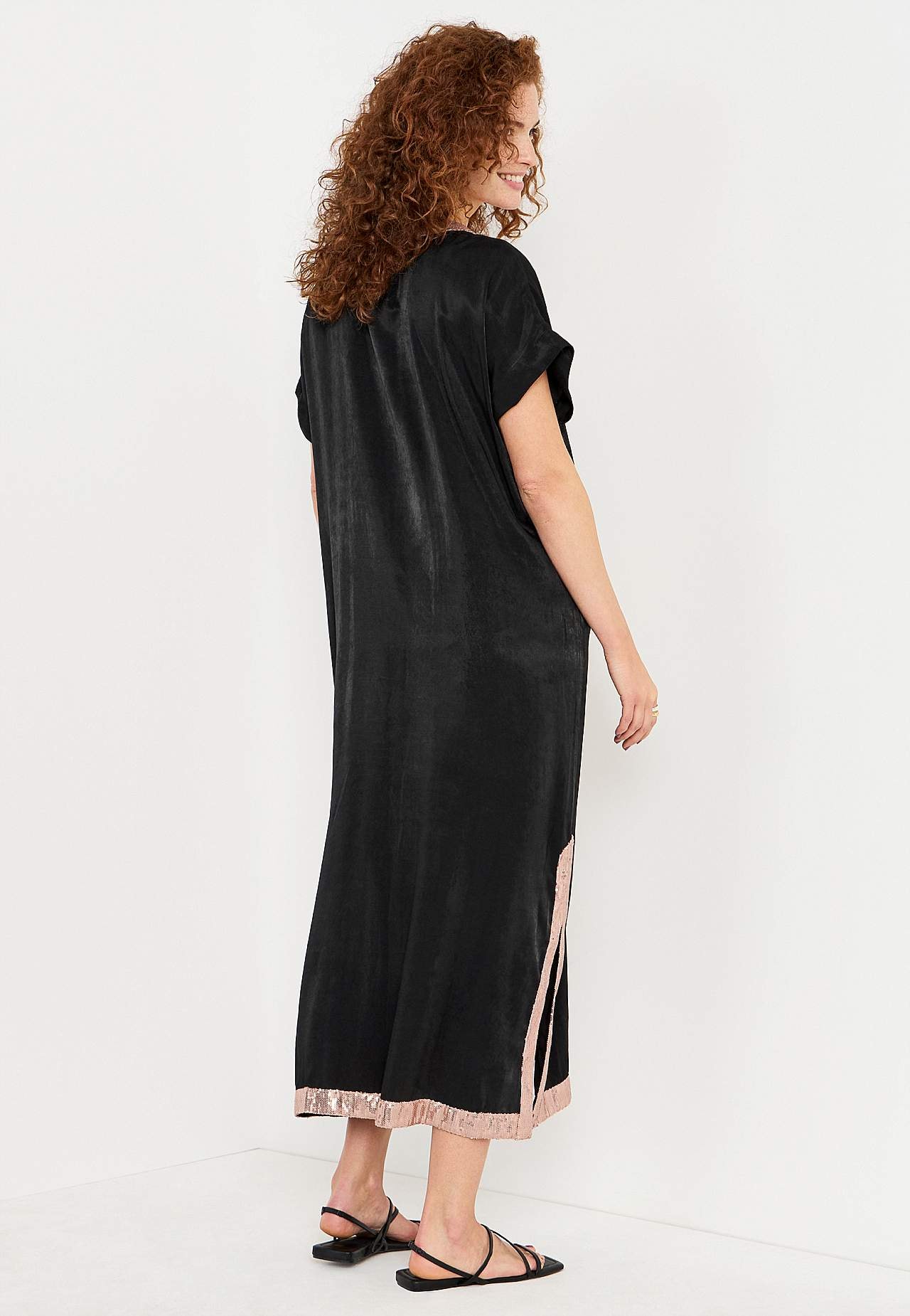 Kaftan dress with sequins Santorini