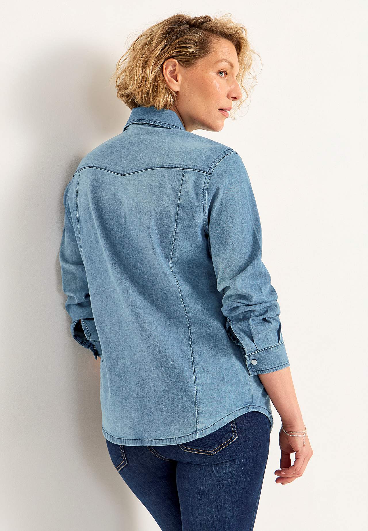 Denim shirt