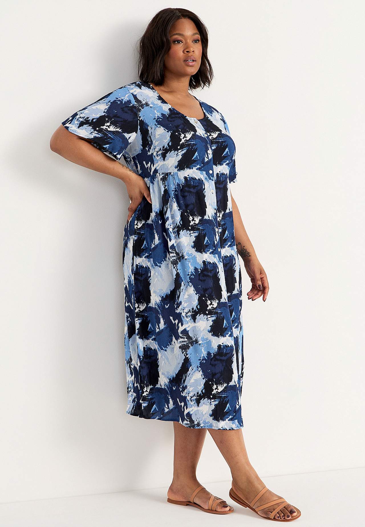 Crepe dress