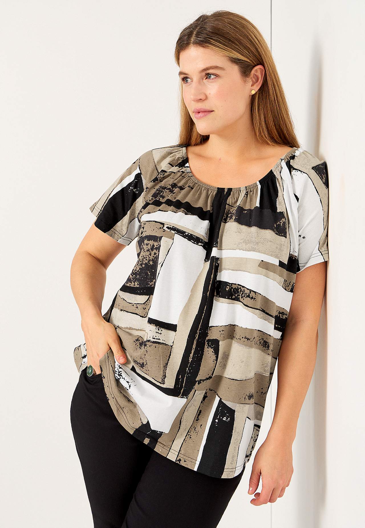 Short-sleeved Singoalla tunic