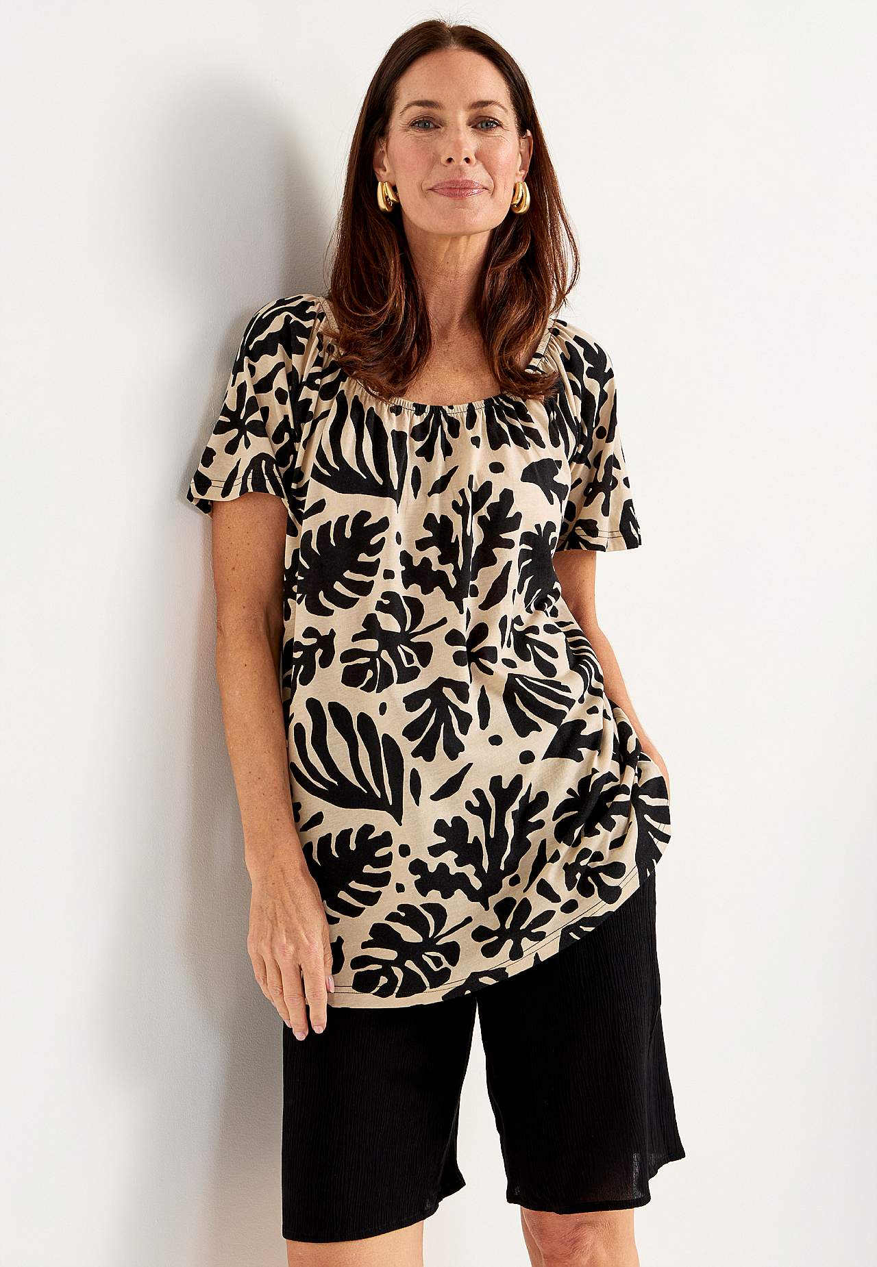 Short-sleeved Singoalla tunic