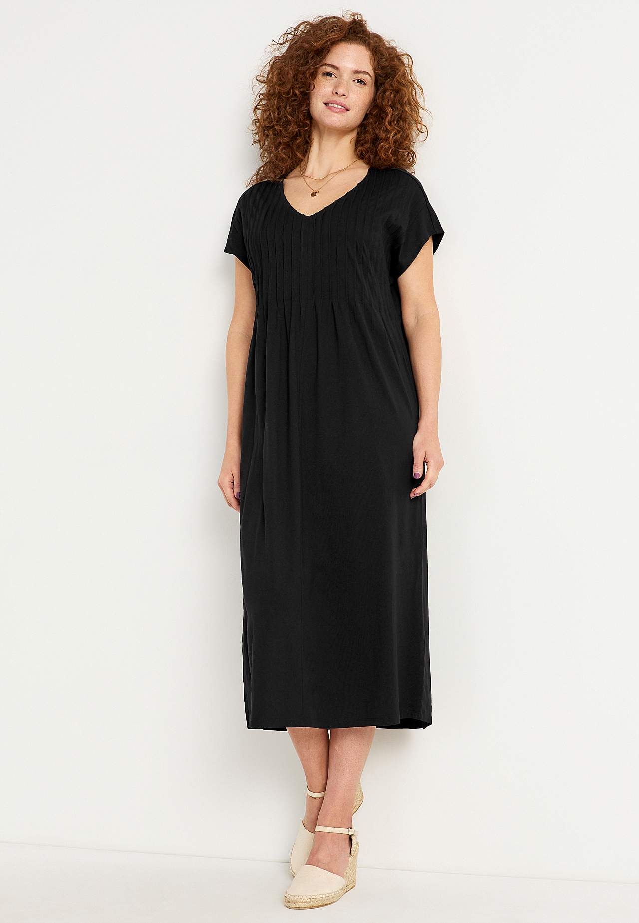 Kaftan dress in jersey
