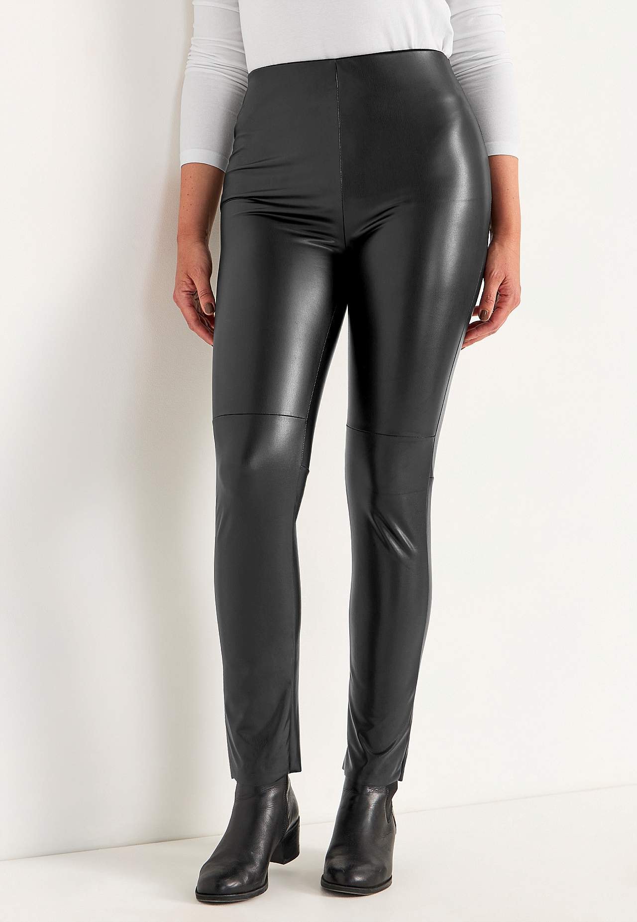 Coated leggings