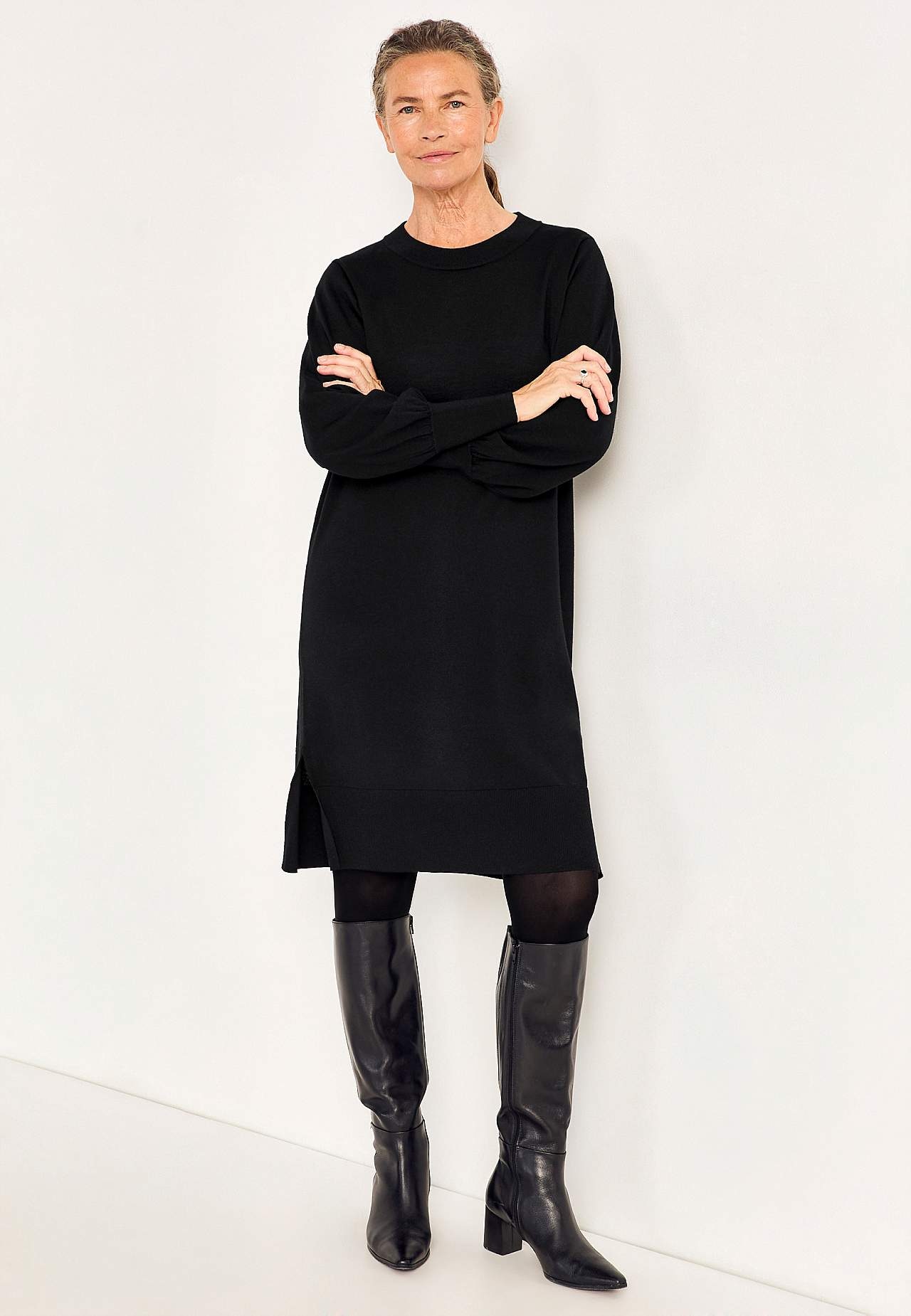 Knit Premium dress in merino wool