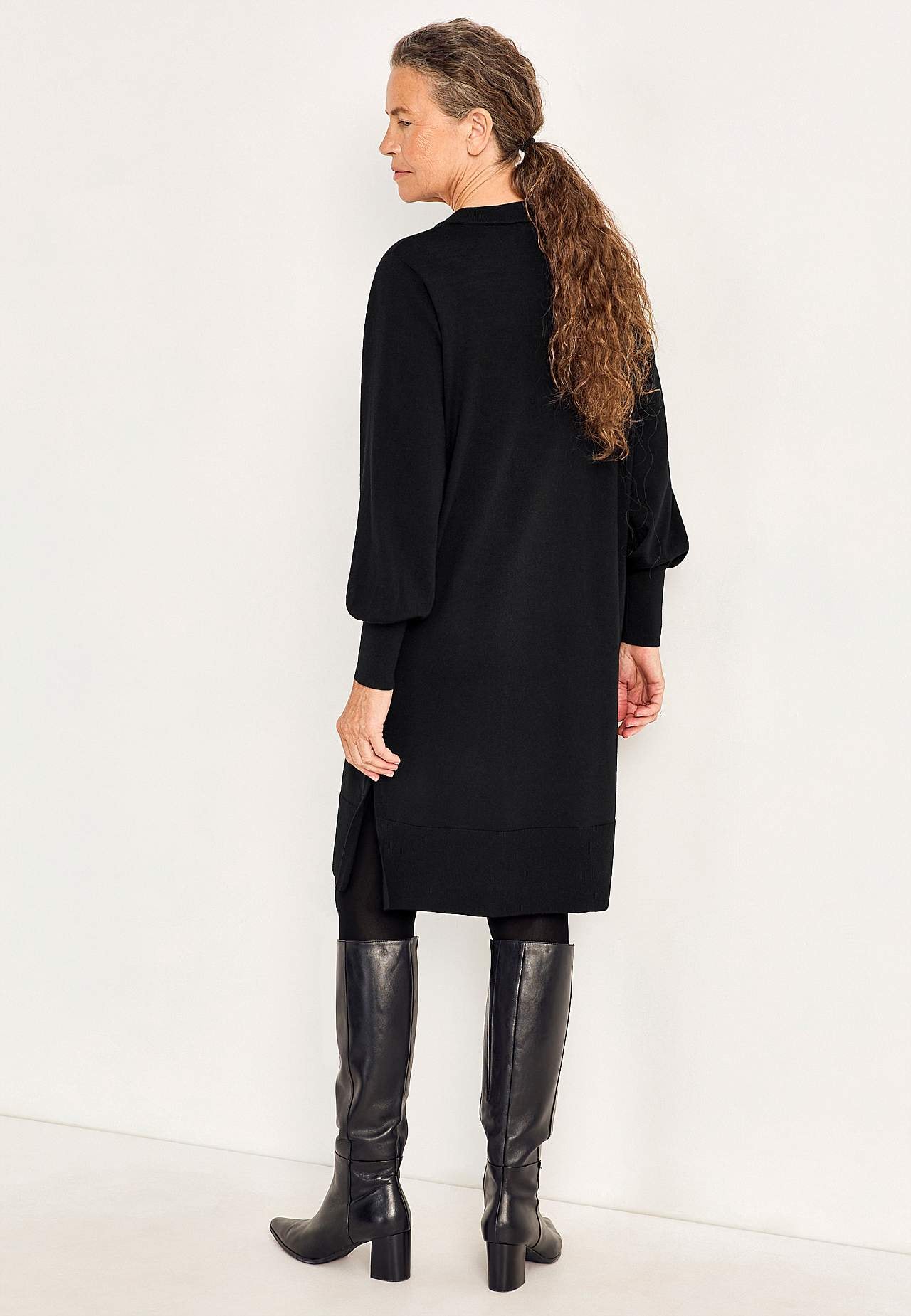 Knit Premium dress in merino wool