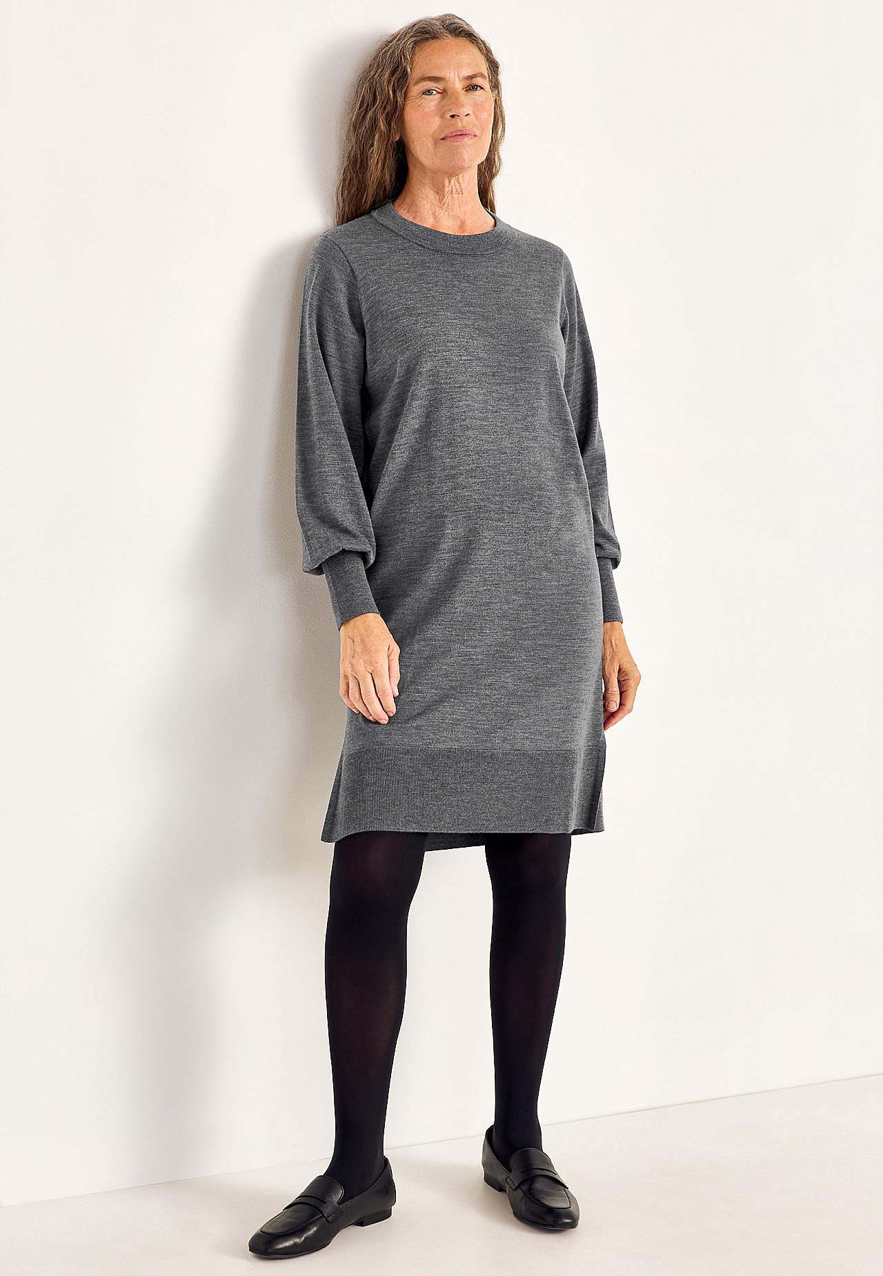 Knit Premium dress in merino wool
