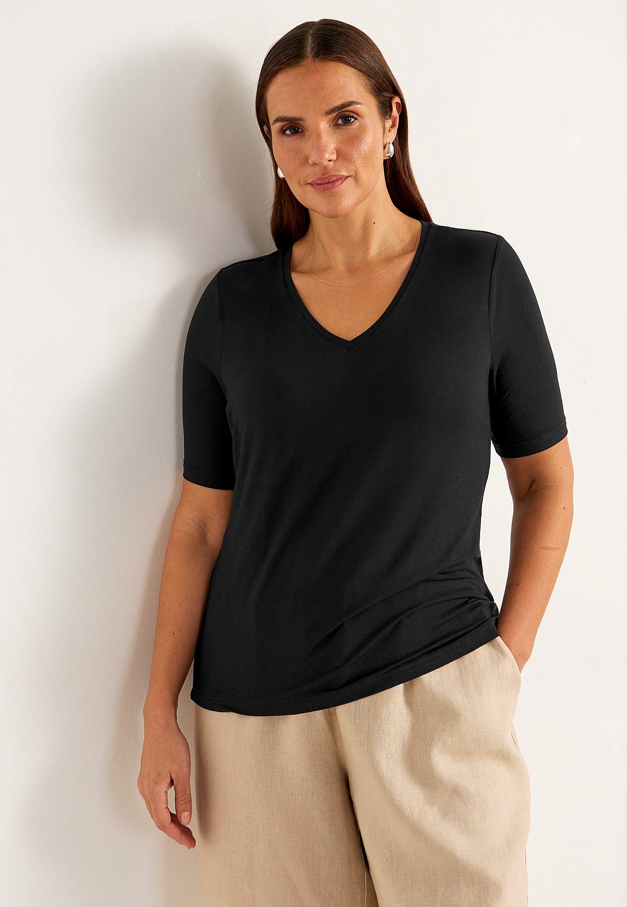 T-shirt Premium in modal