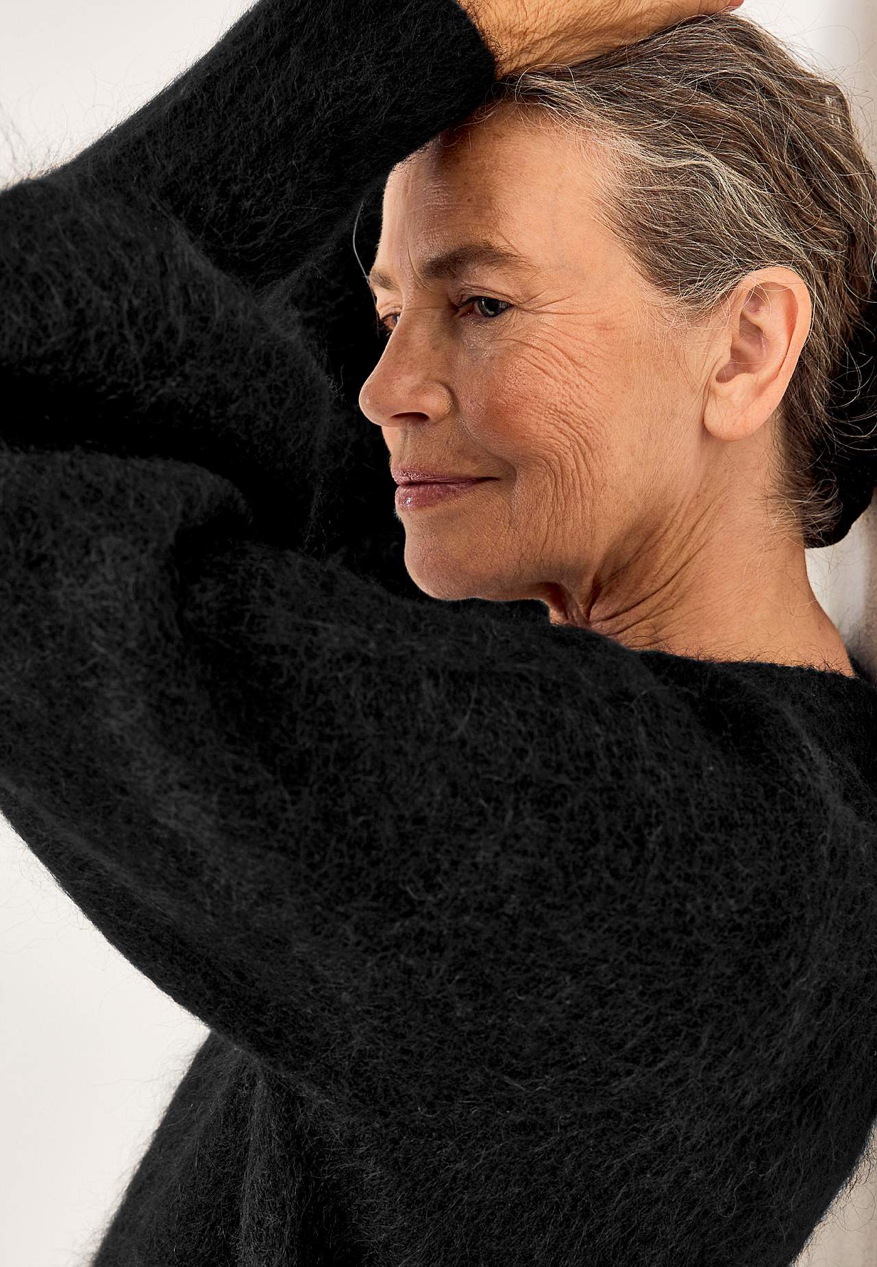 Tunic Premium in mohair- and wool blend