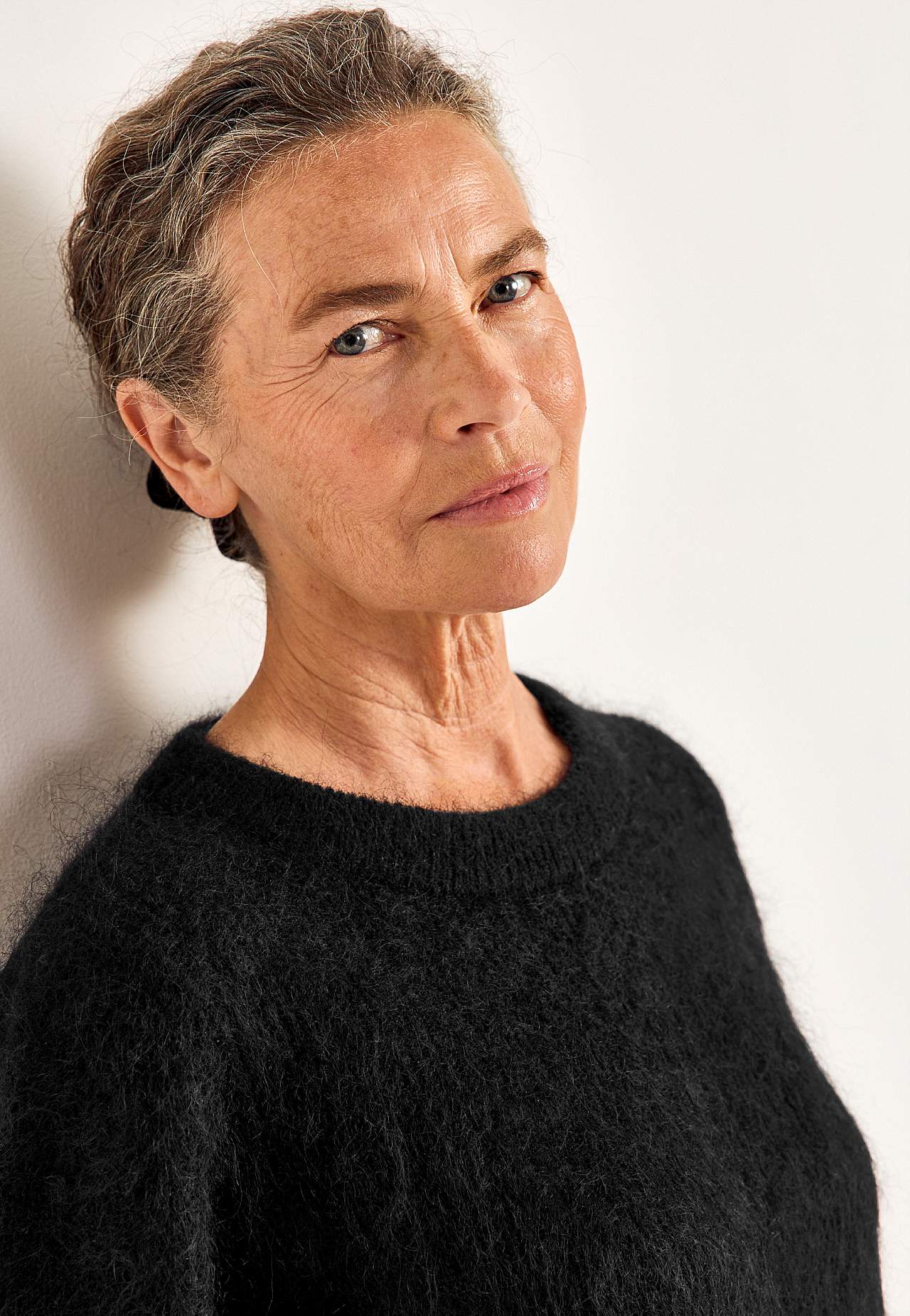 Tunic Premium in mohair- and wool blend