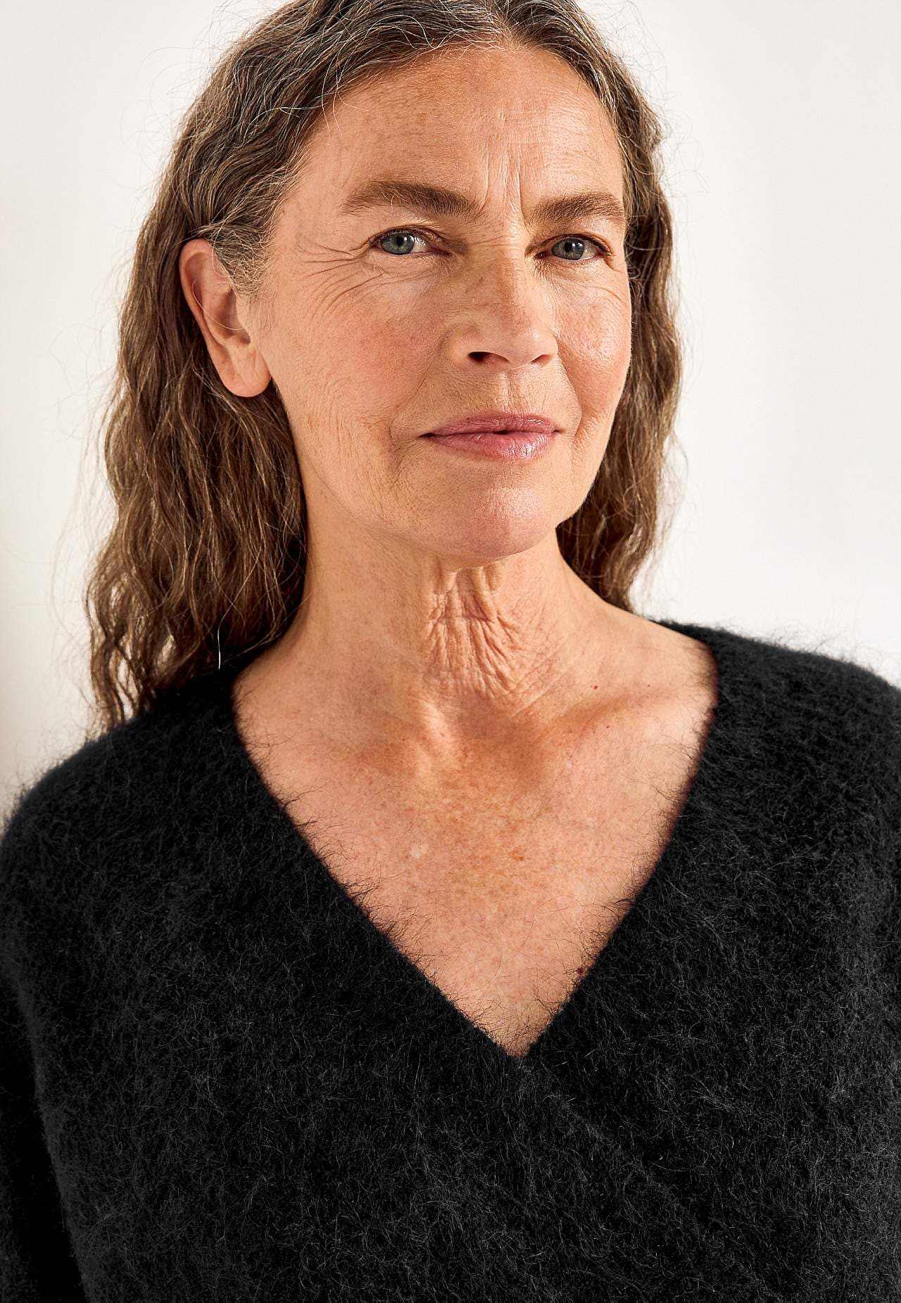 Sweater Premium in mohair- and wool blend