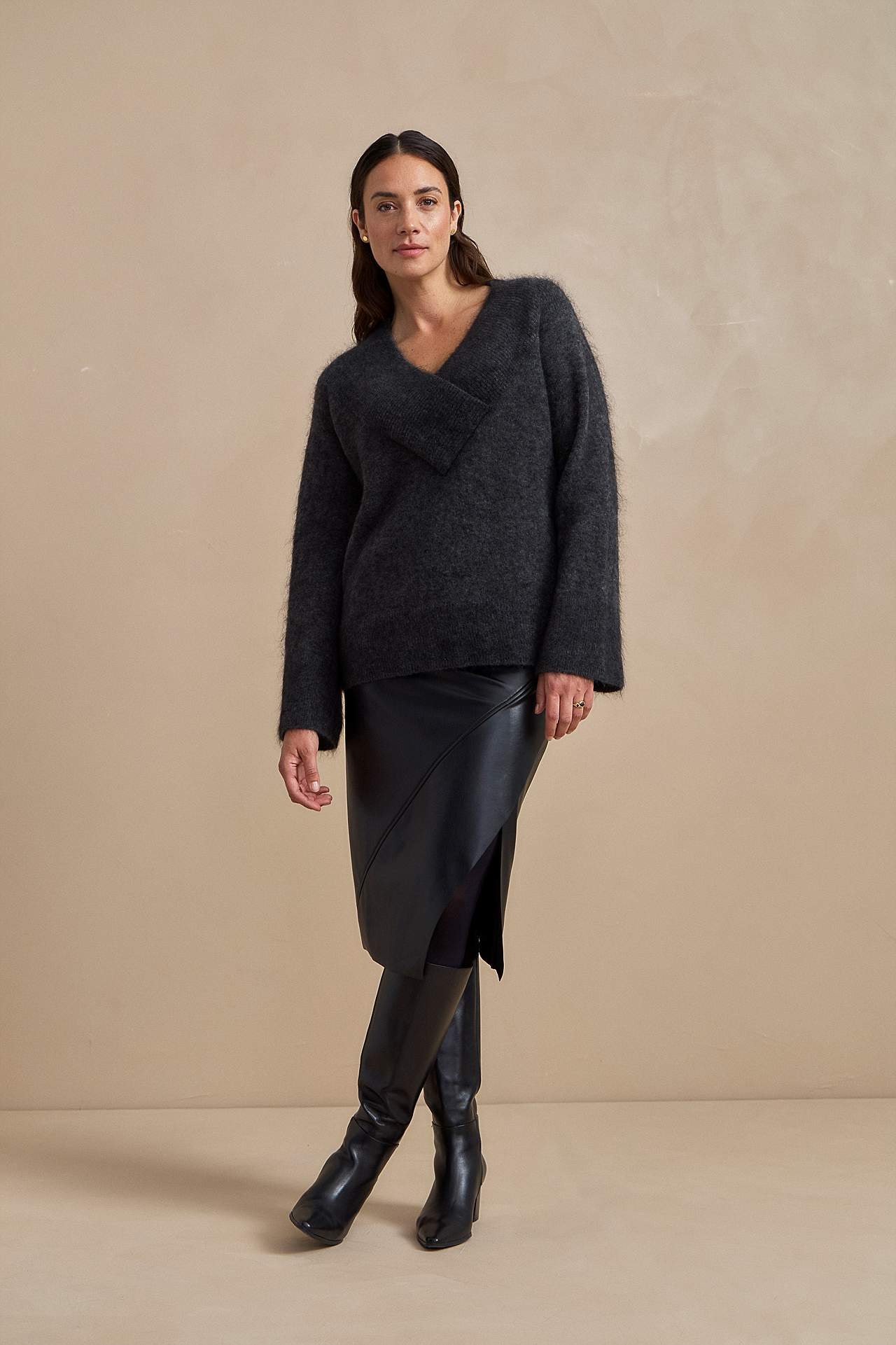 Sweater Premium in mohair- and wool blend