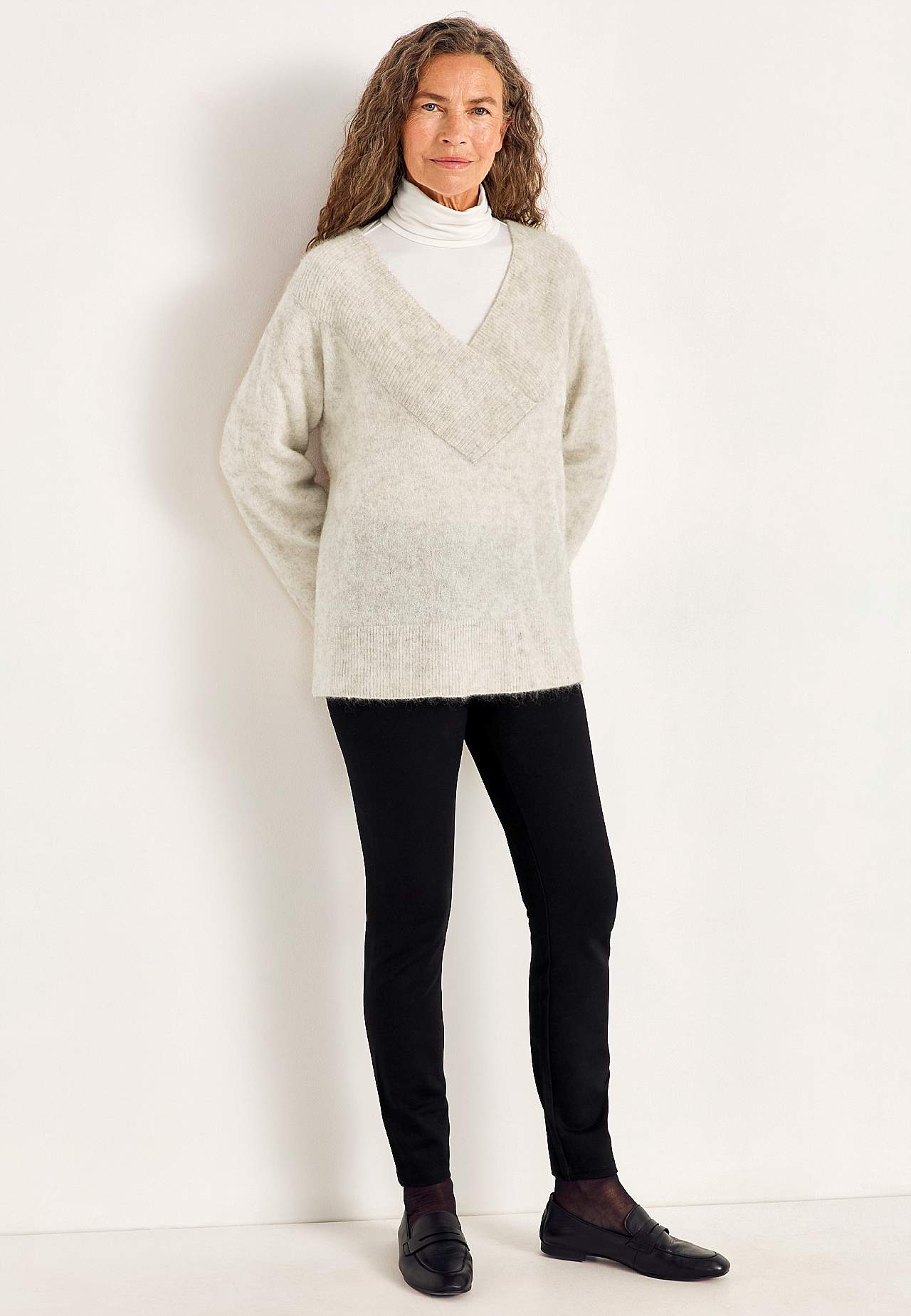 Sweater Premium in mohair- and wool blend