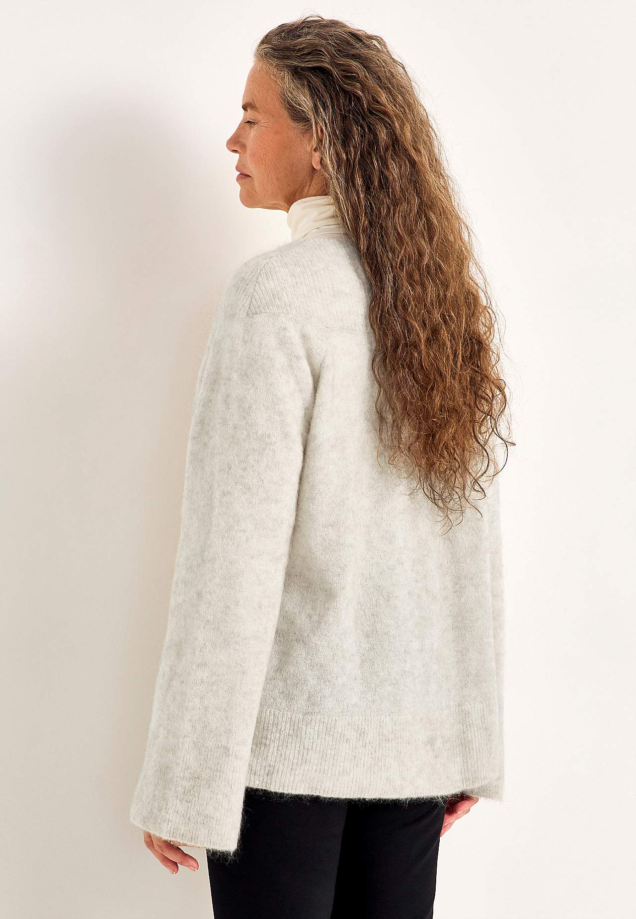 Sweater Premium in mohair- and wool blend