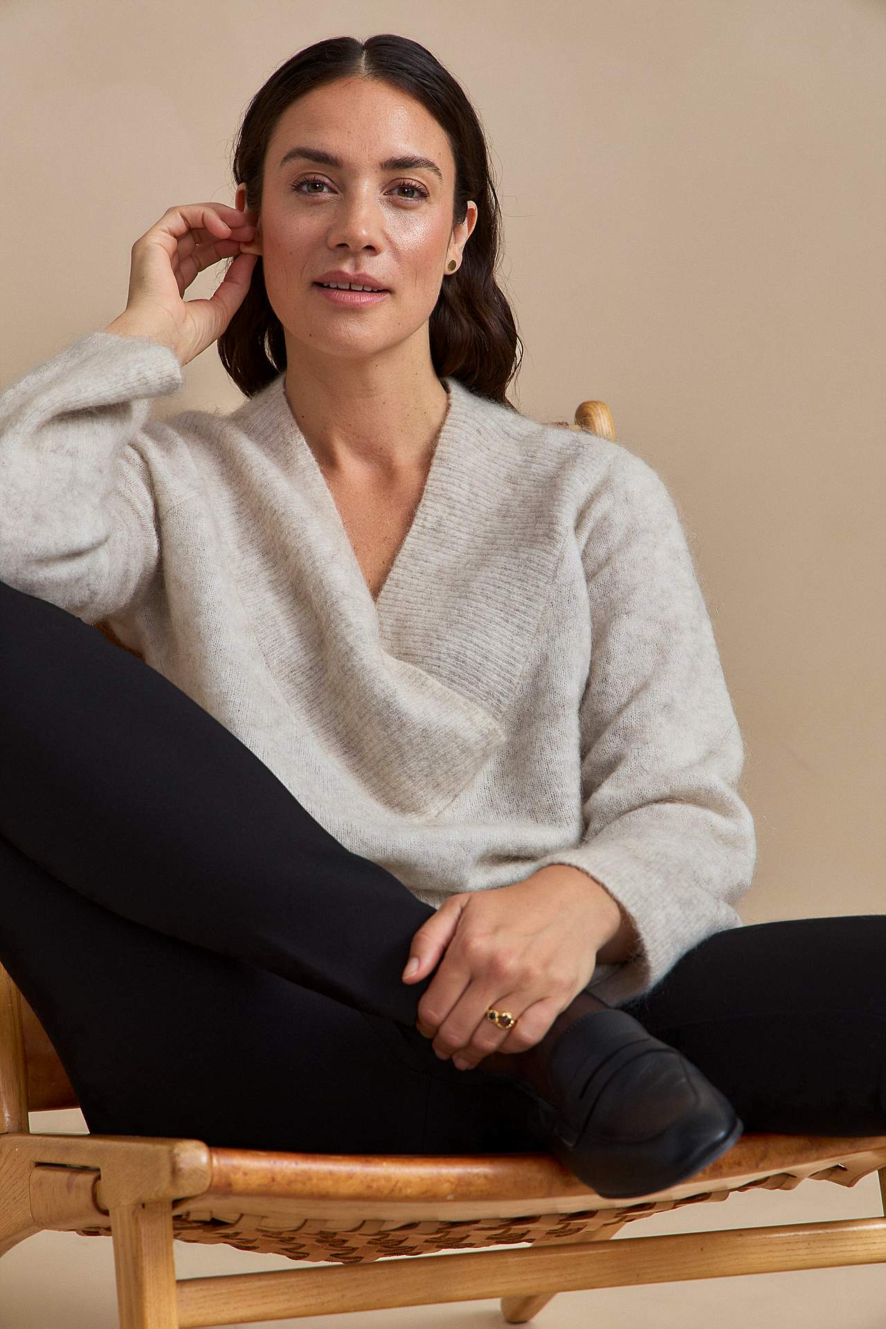 Sweater Premium in mohair- and wool blend