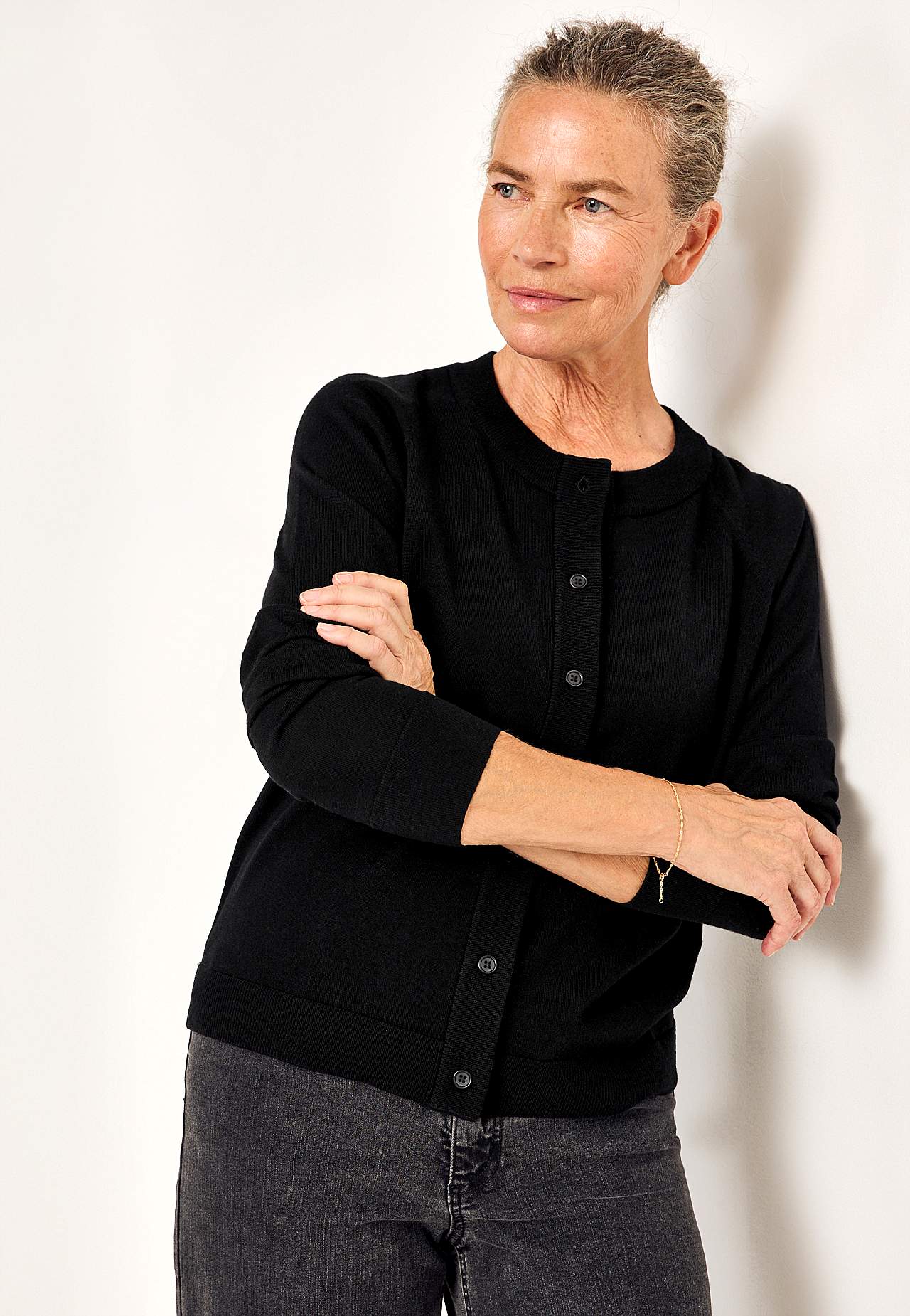 Cardigan Premium in merino wool