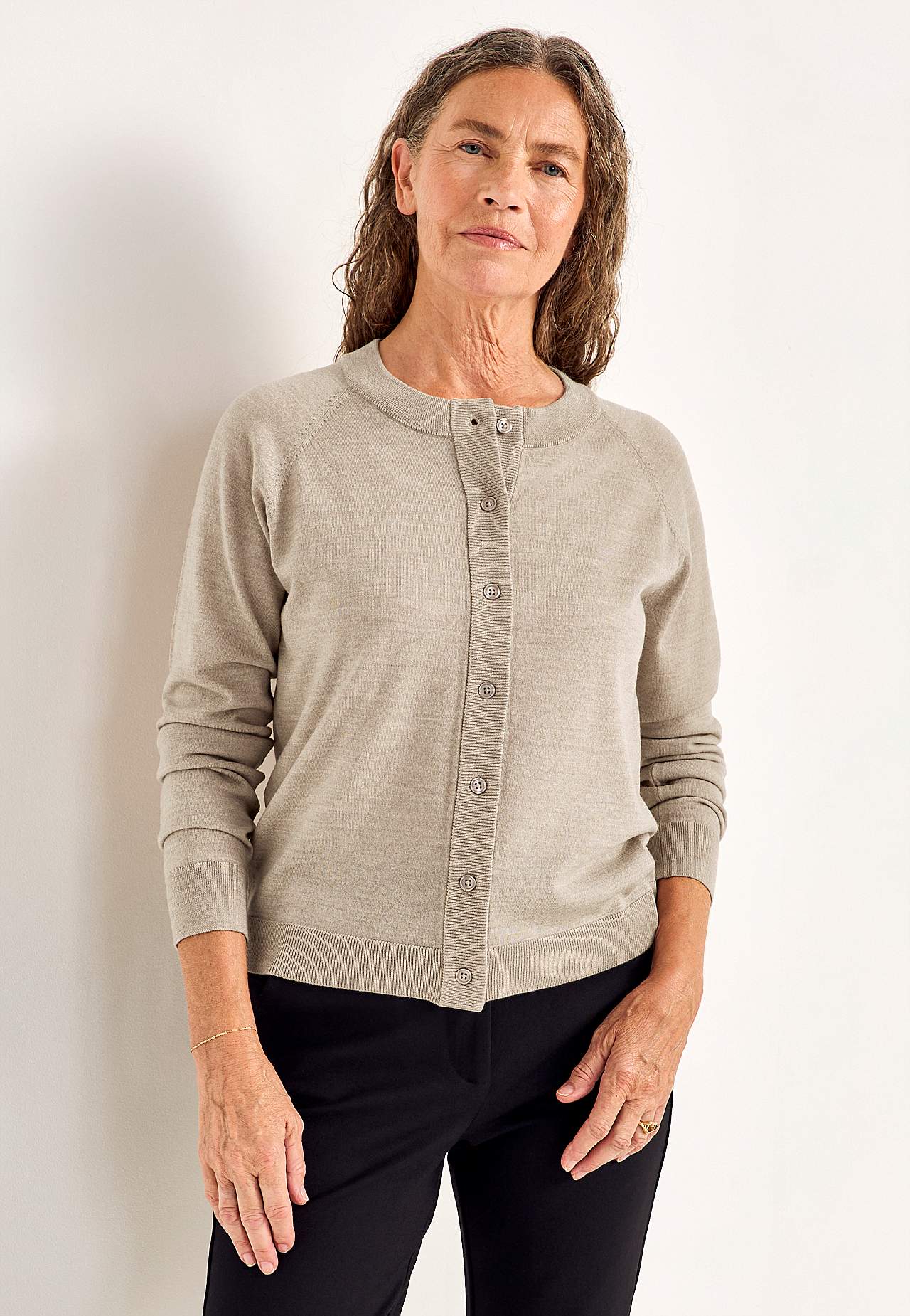 Cardigan Premium in merino wool