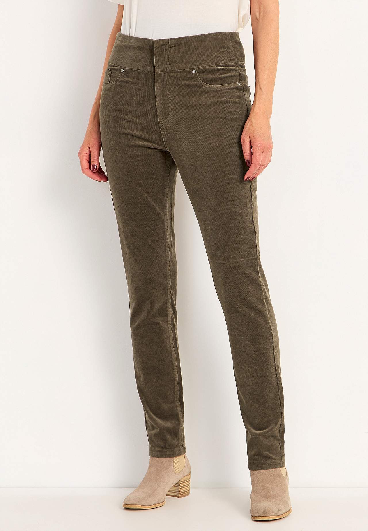Treggings in corduroy