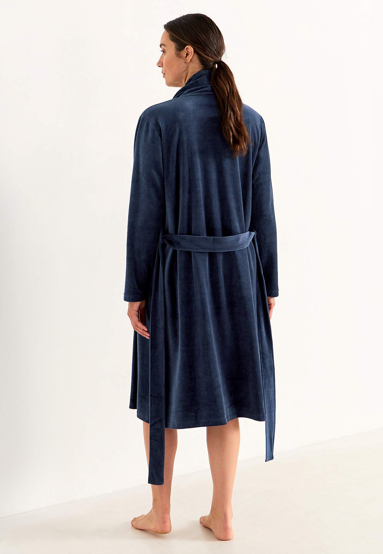 Velour robe