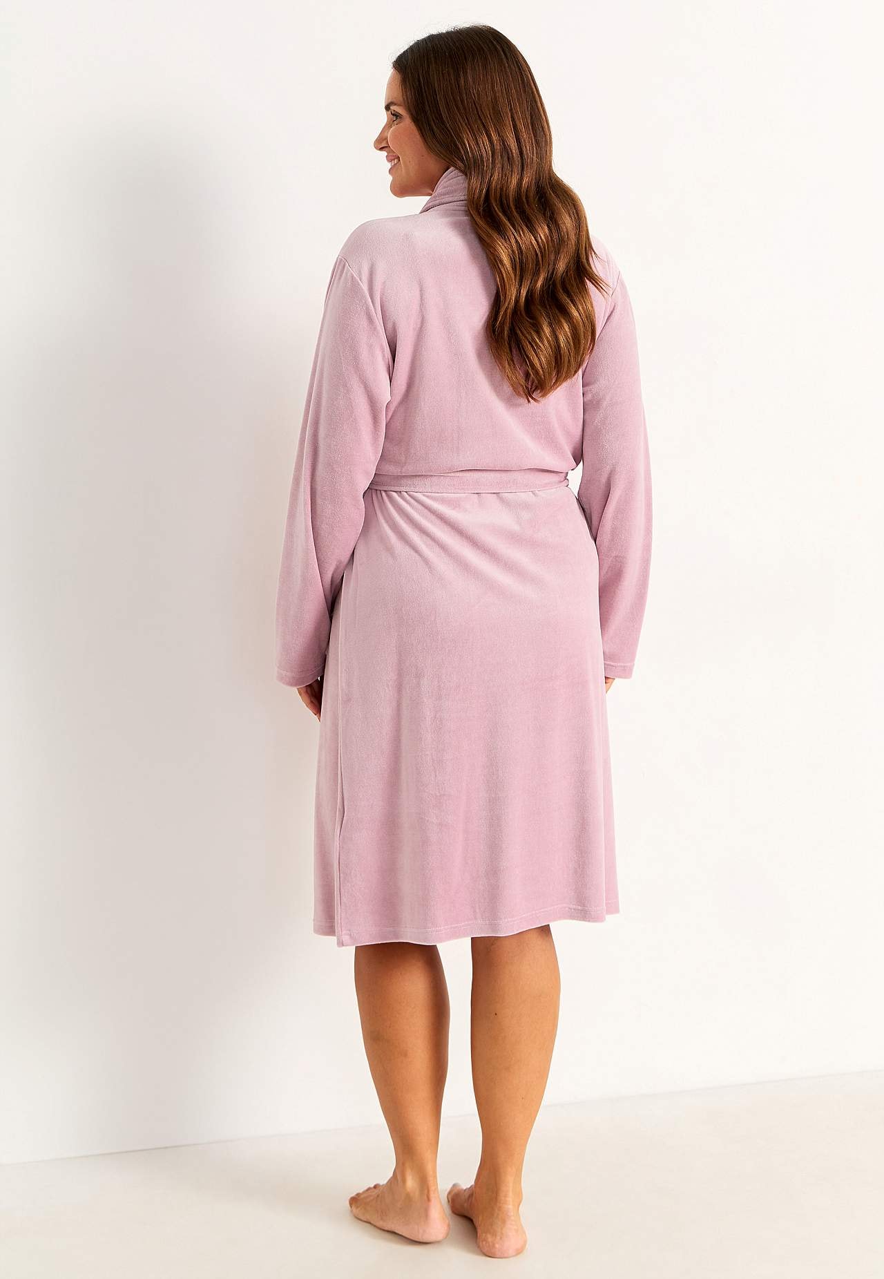 Velour robe