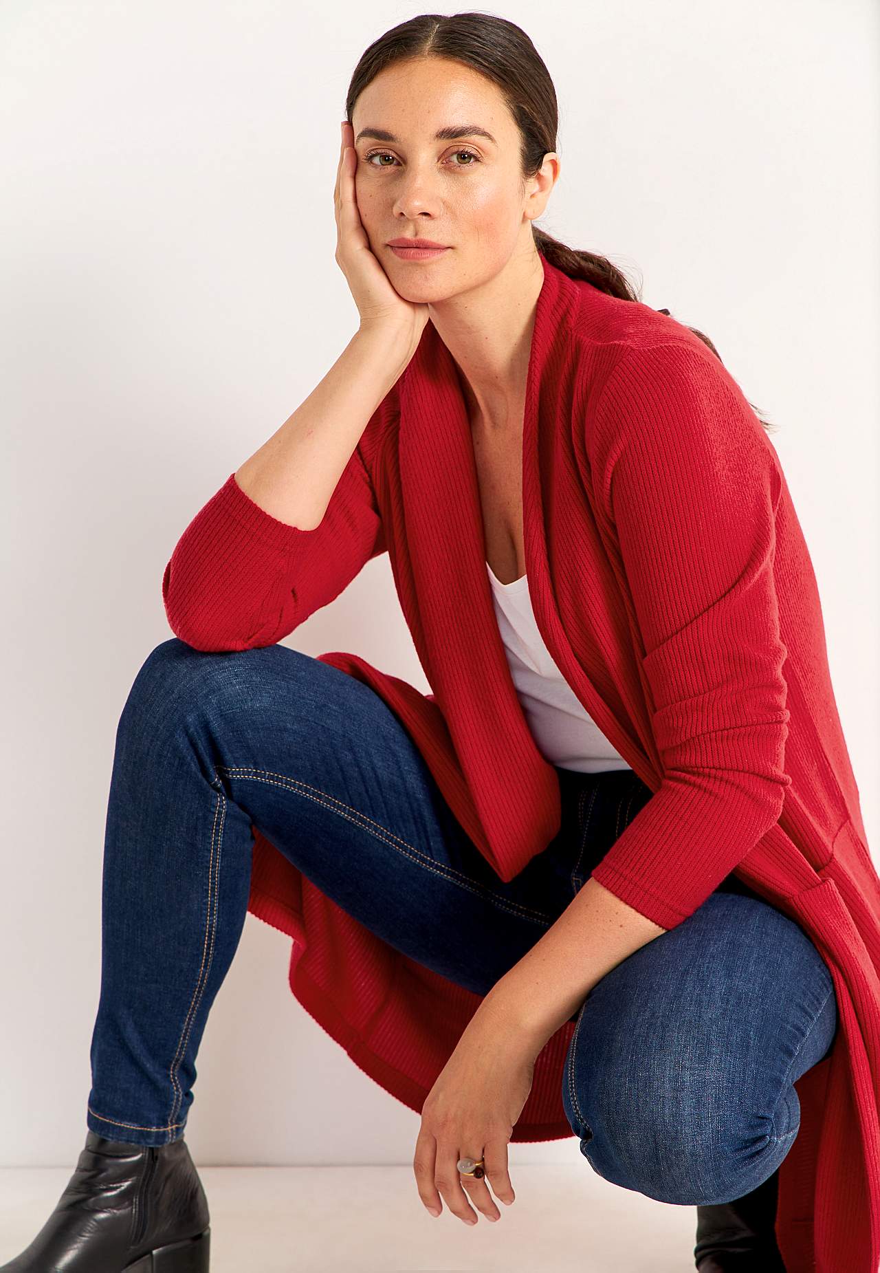 Super soft cardigan with pockets