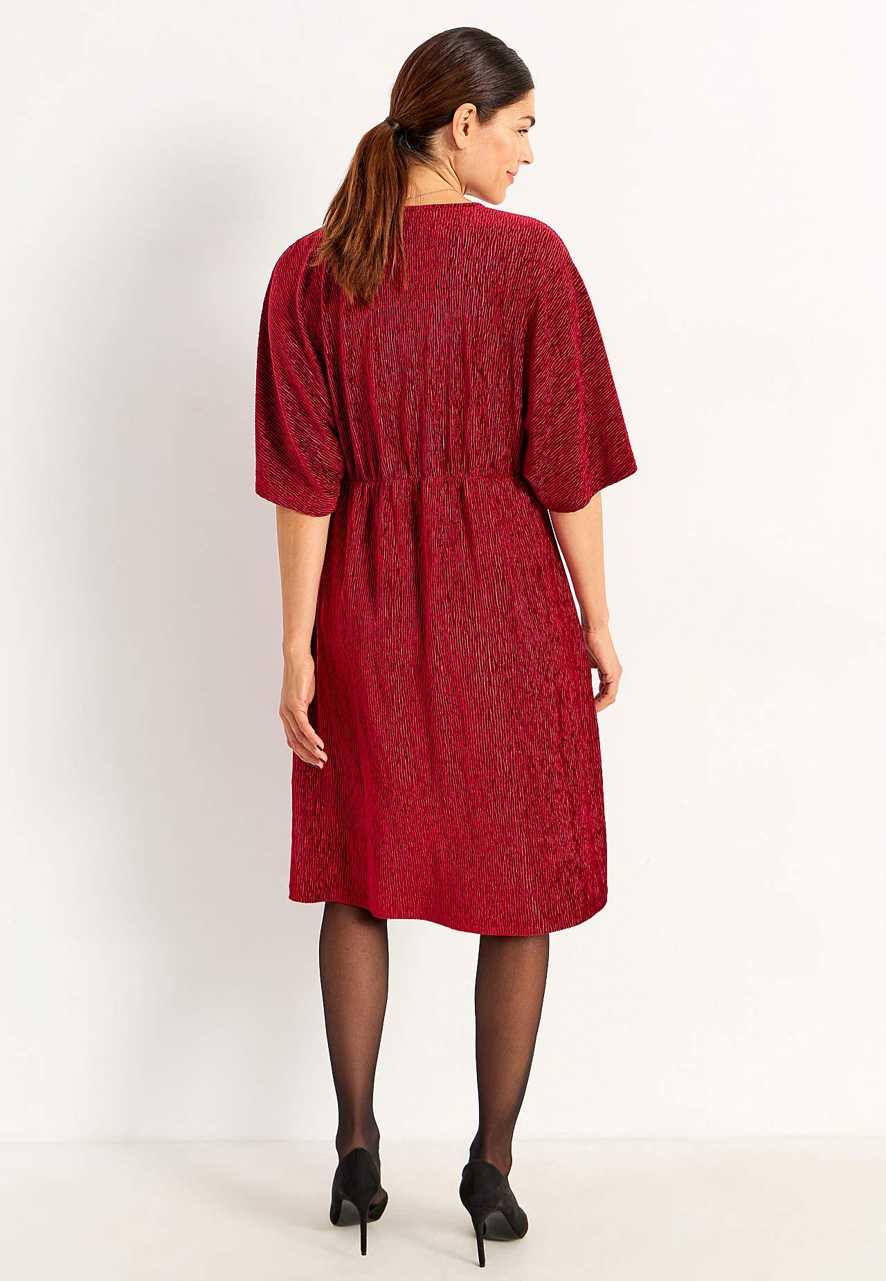 Party dress in velvet