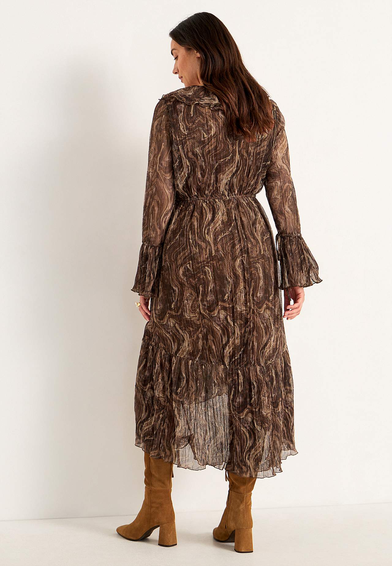 Patterned party dress