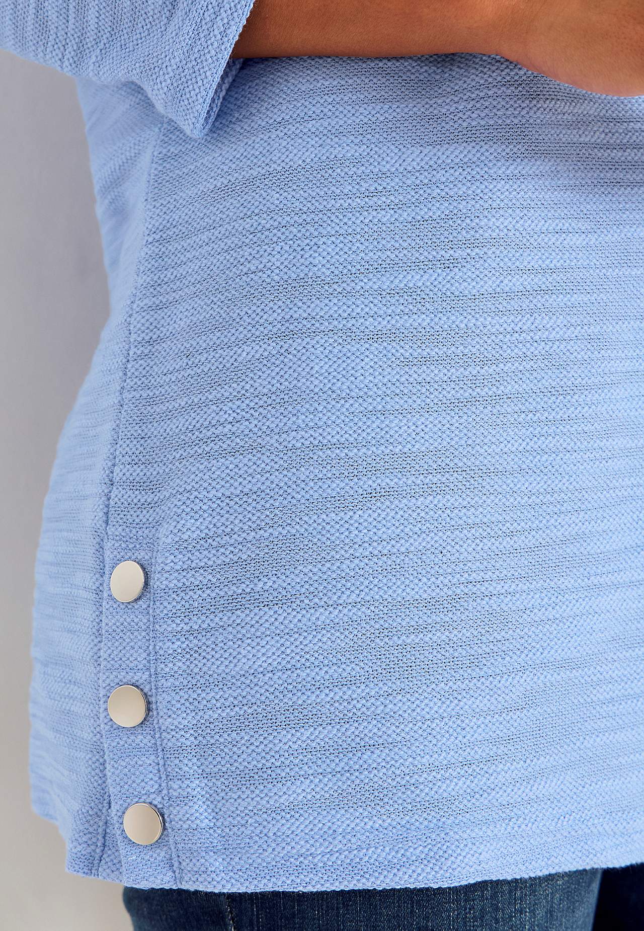 Jersey tuniq with structure