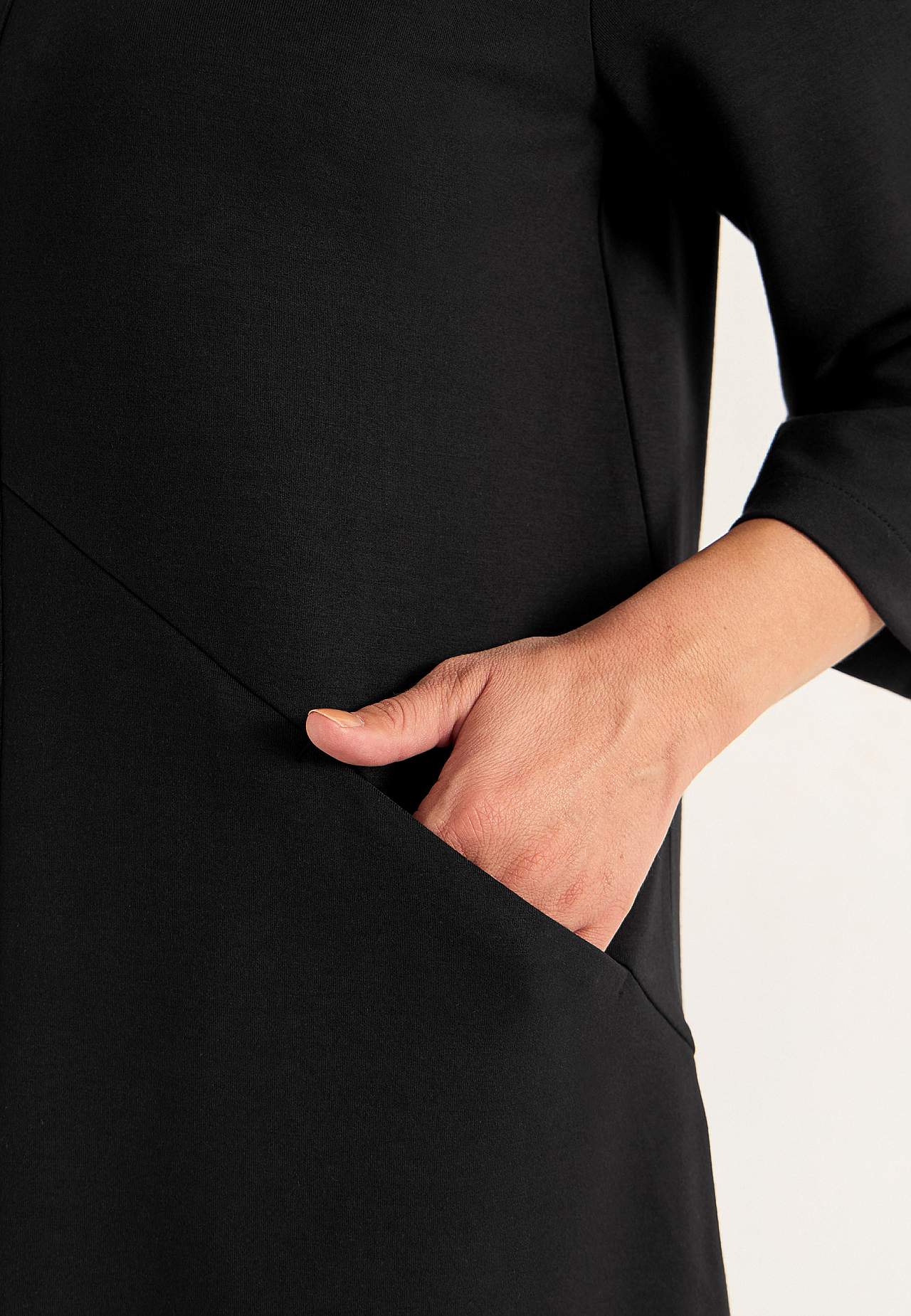 Super soft jersey tuniq with pockets