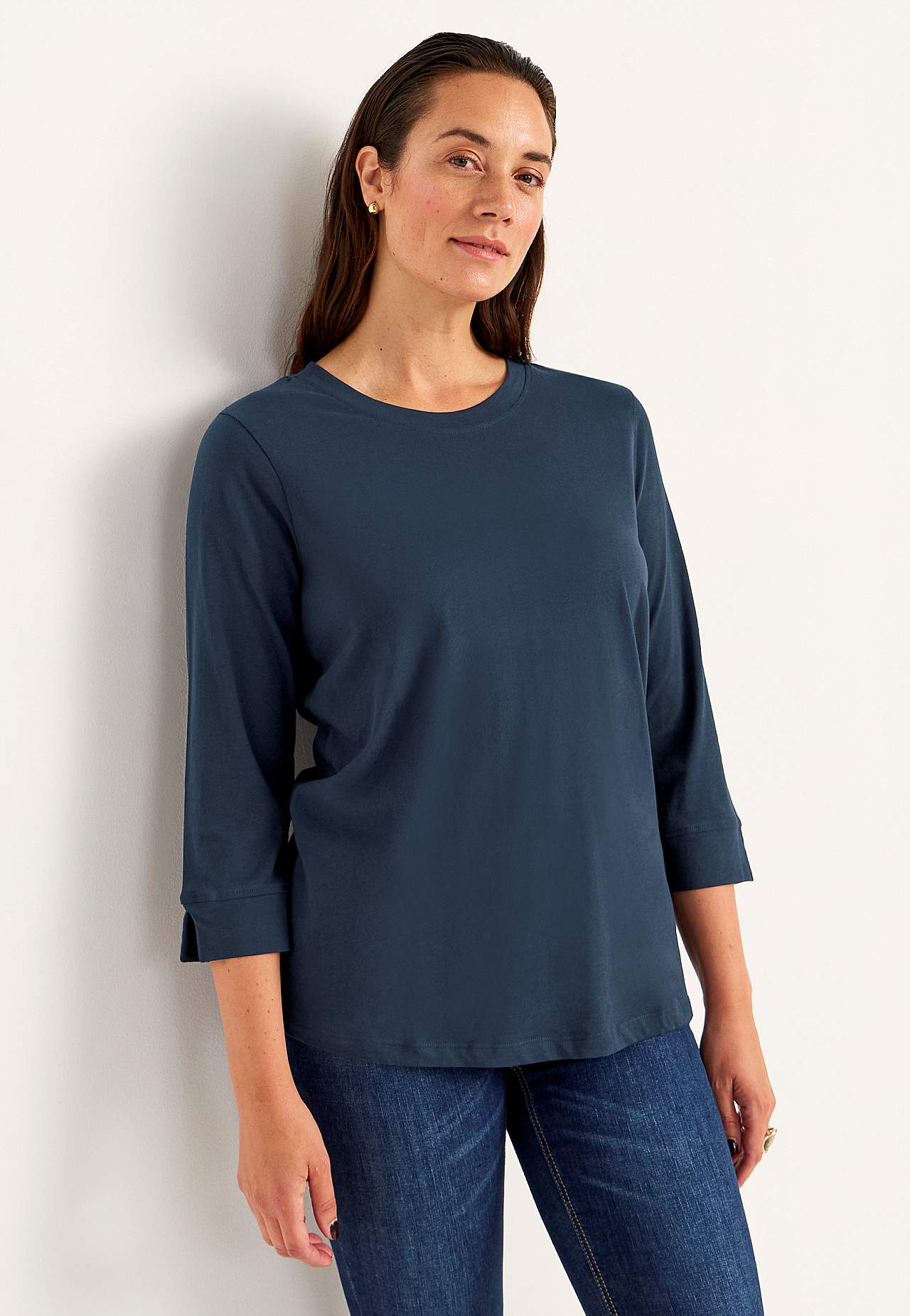 Jersey top in organic cotton 2-pack