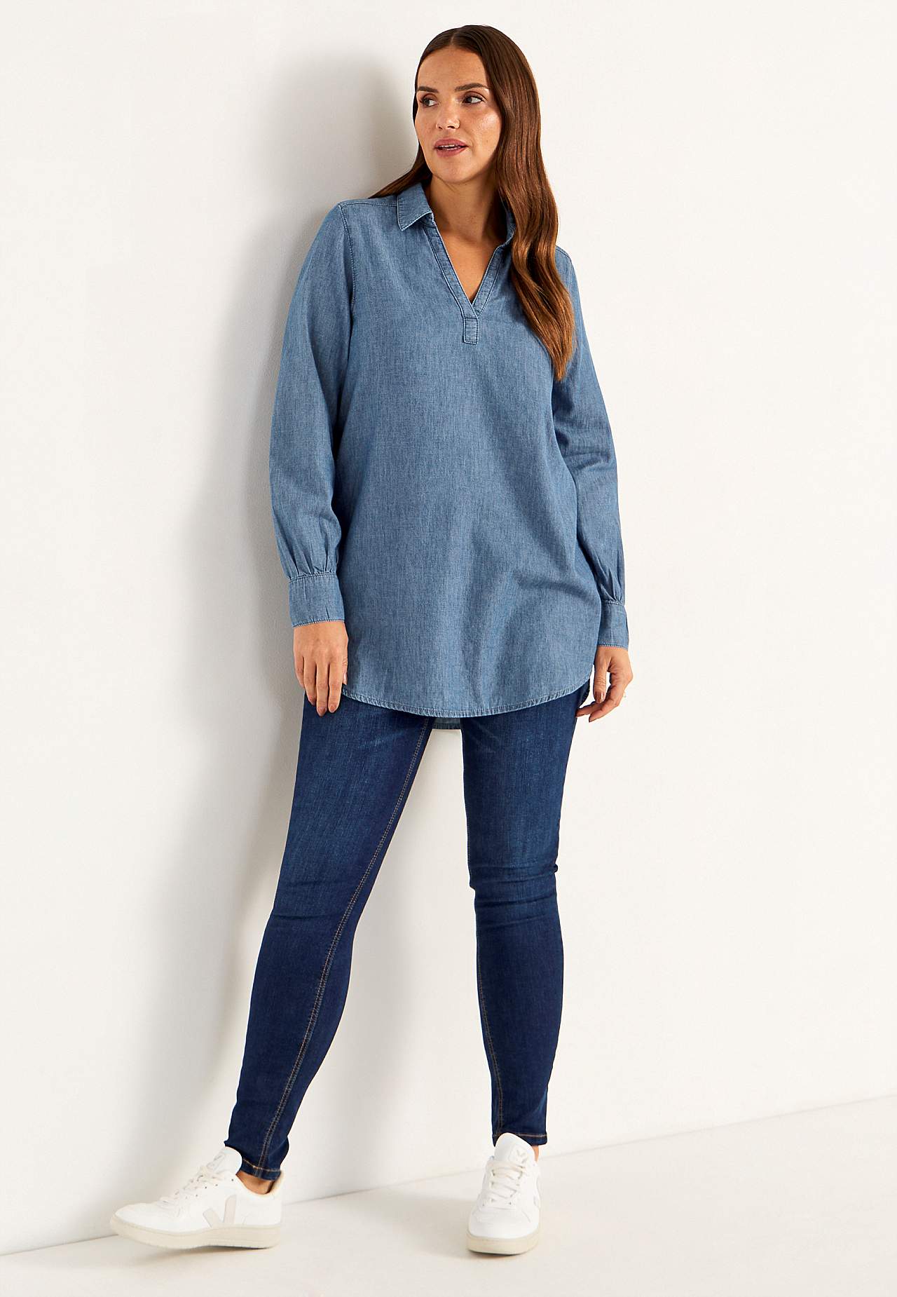 Tunic in denim